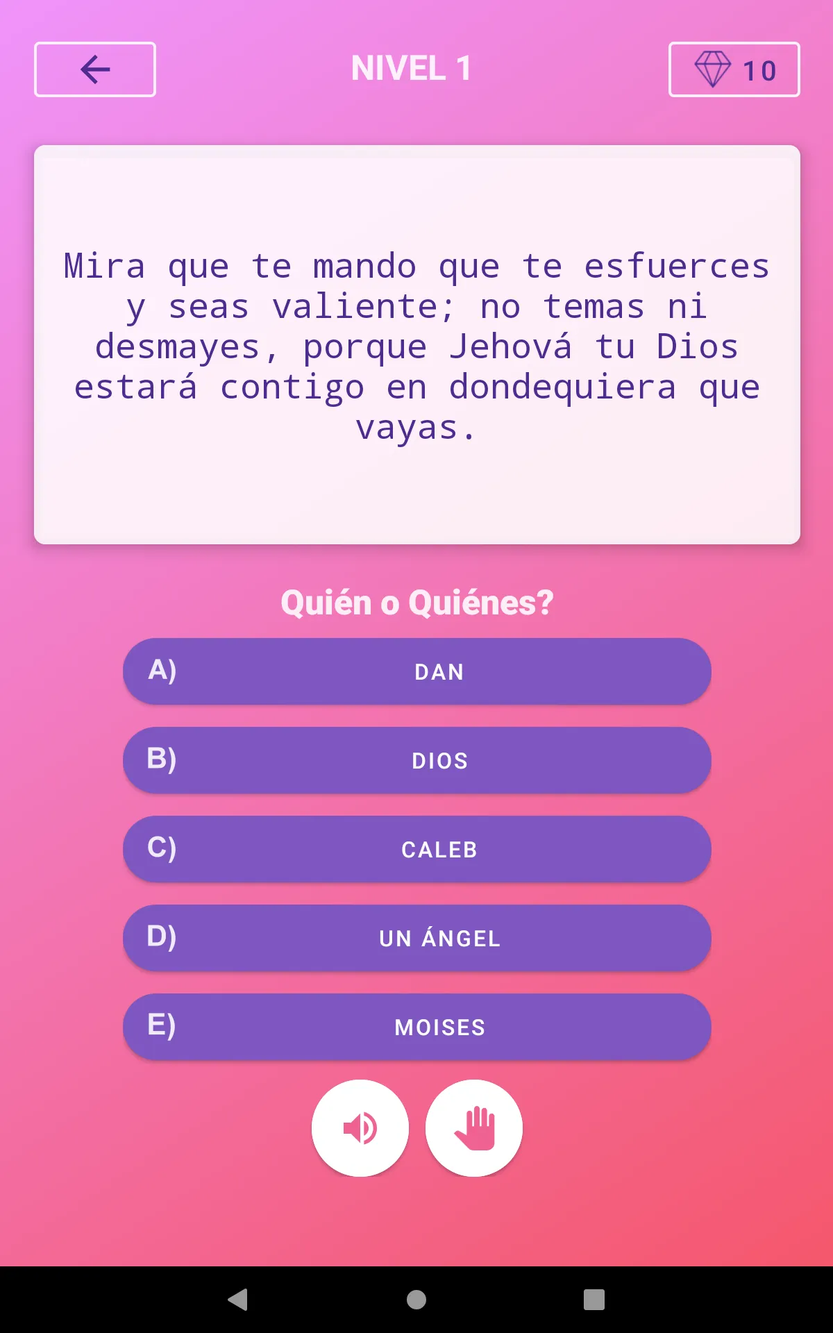 Quien o Quienes Biblico | Indus Appstore | Screenshot