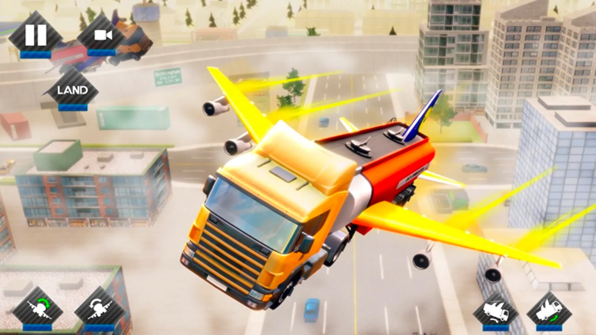 Flying Oil Tanker Truck Games | Indus Appstore | Screenshot