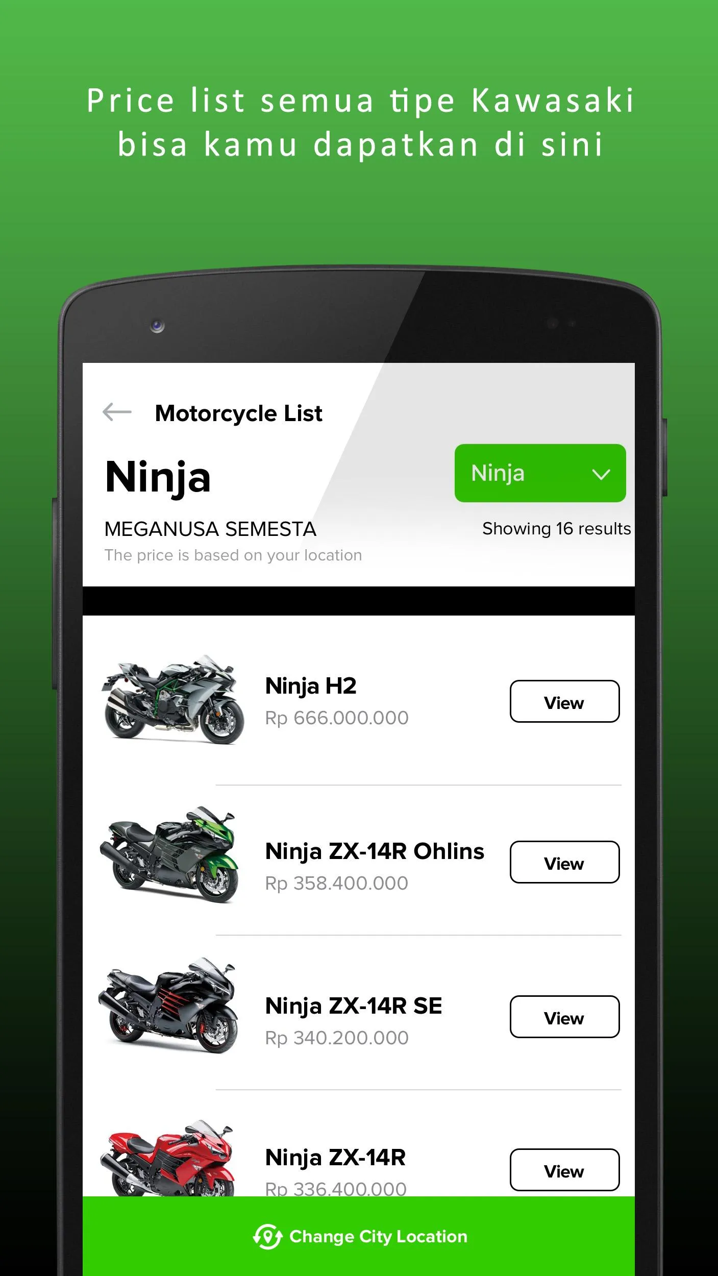 Kawasaki Indonesia | Indus Appstore | Screenshot