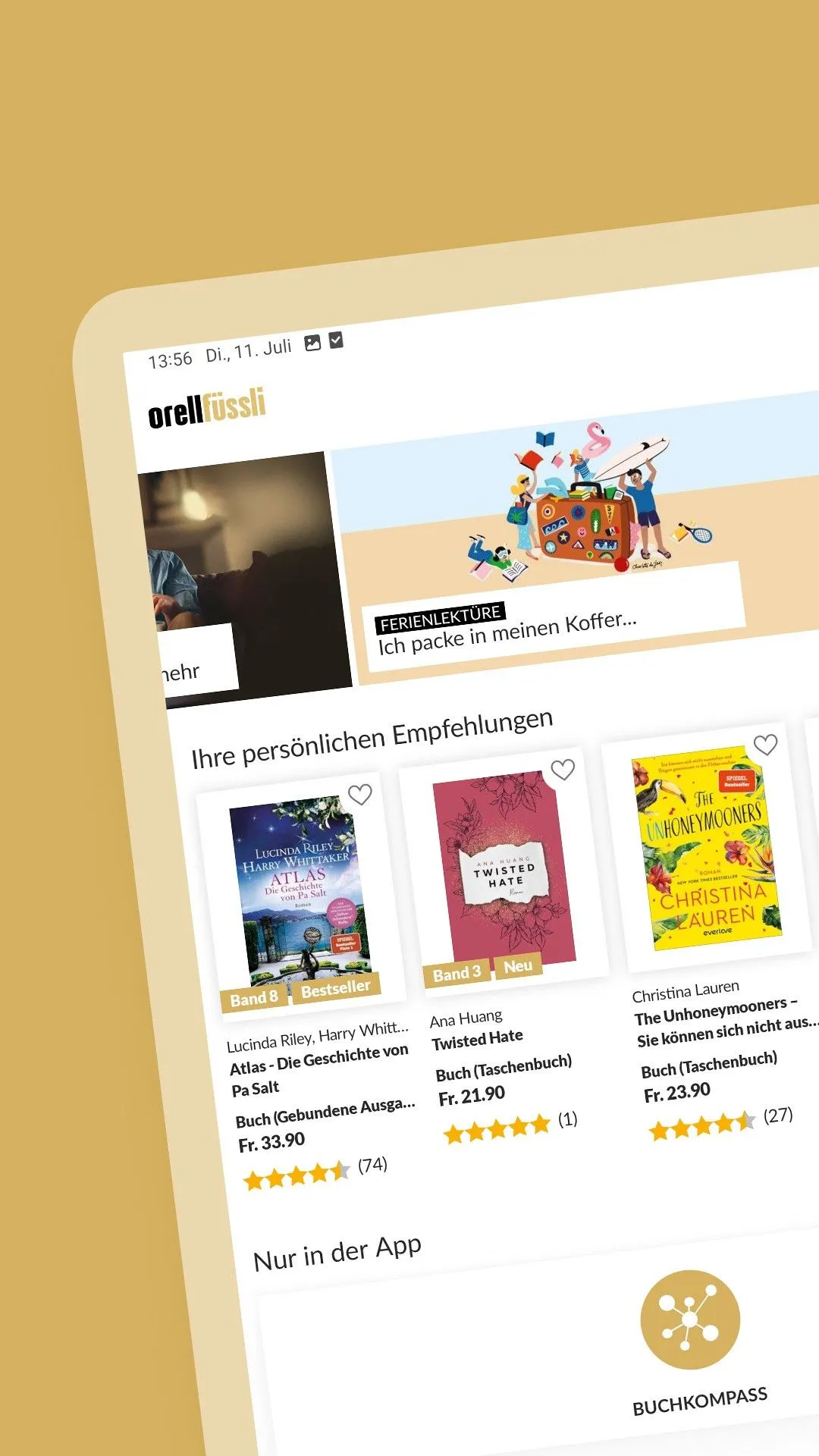 Orell Füssli – Mein Buch | Indus Appstore | Screenshot