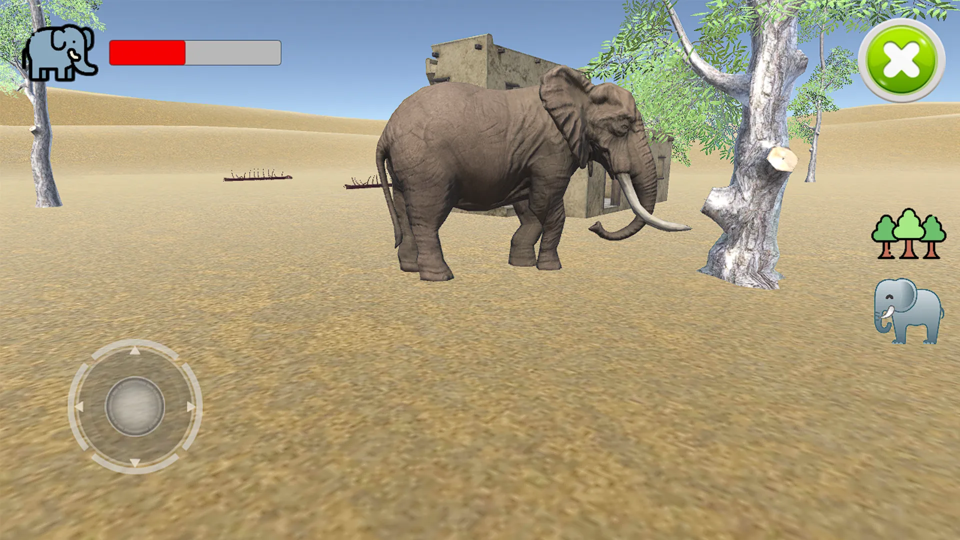 Elephant simulator | Indus Appstore | Screenshot
