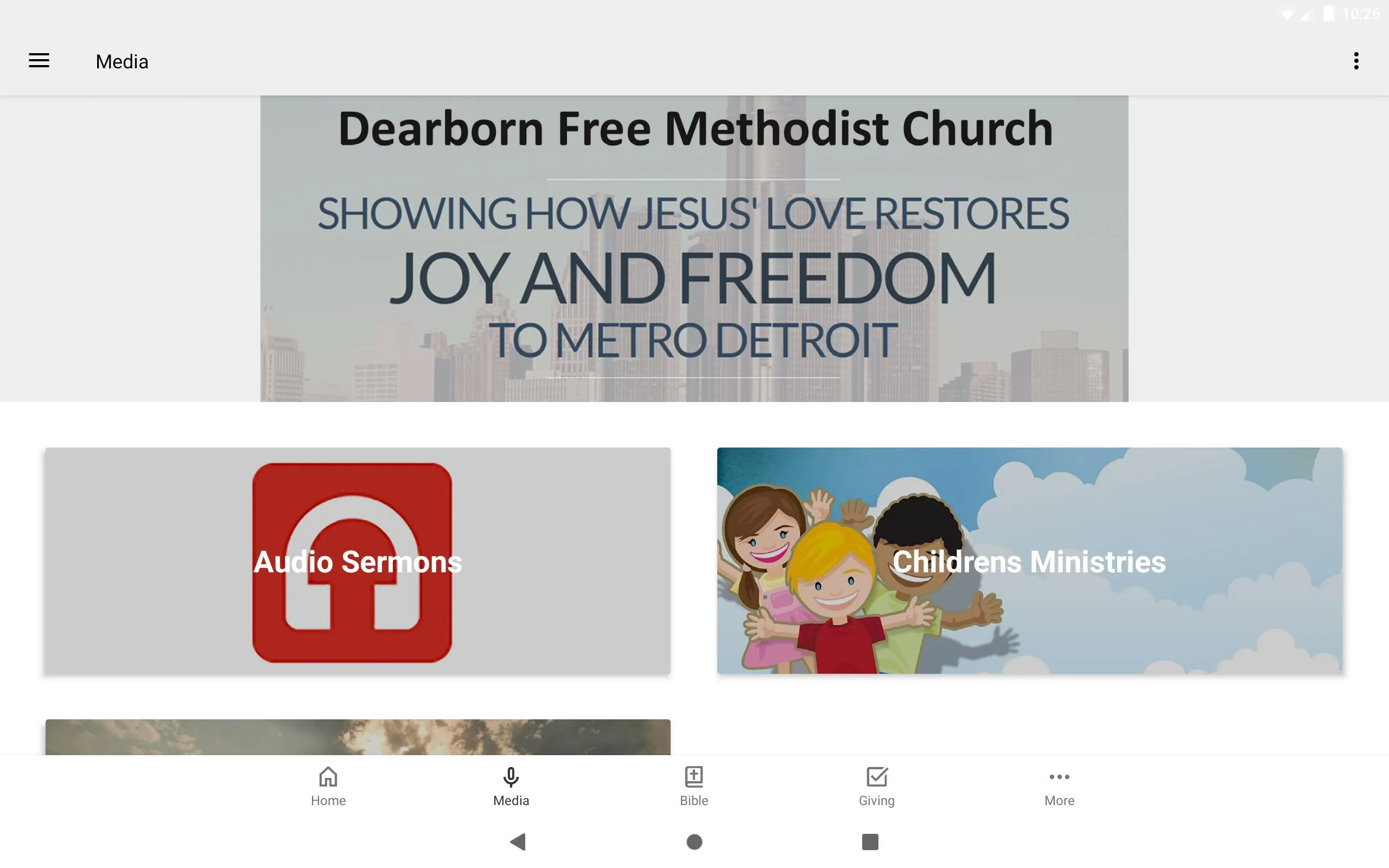 Dearborn Free Methodist Church | Indus Appstore | Screenshot