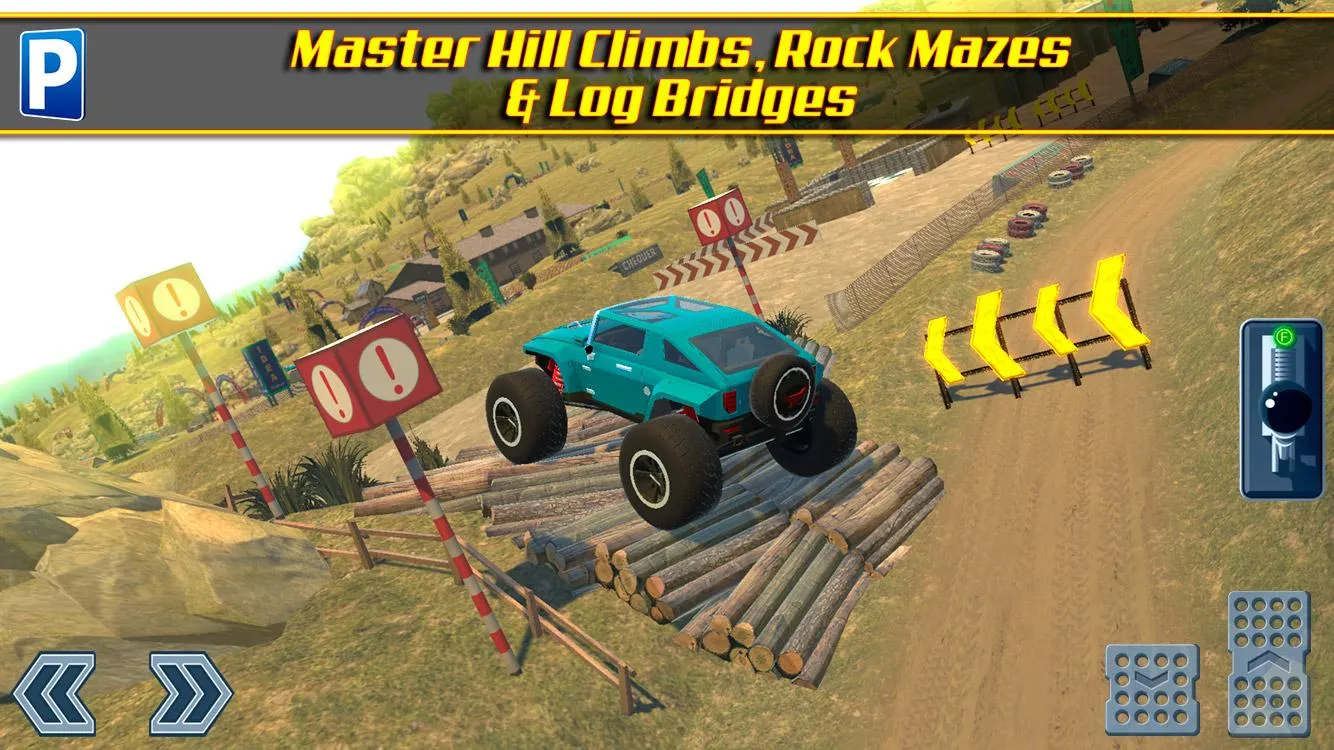 4x4 Offroad Parking Simulator | Indus Appstore | Screenshot