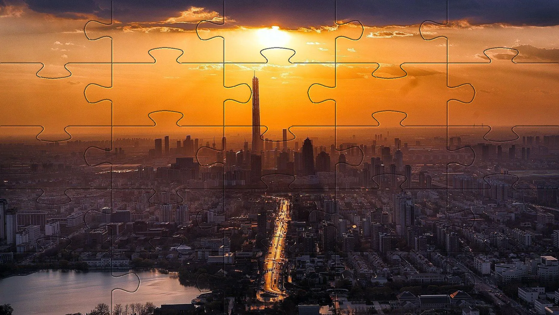 City jigsaw puzzles games | Indus Appstore | Screenshot