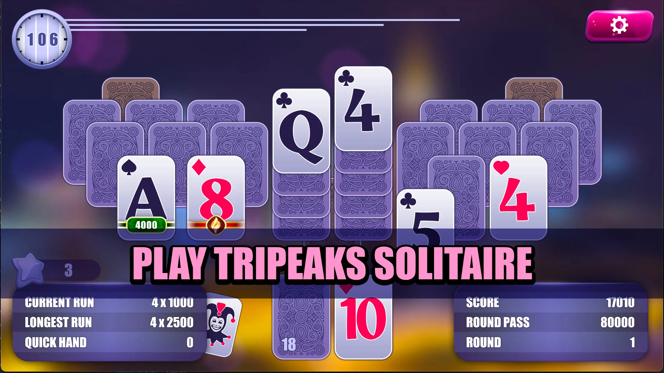 Solitaire Towers Tournaments | Indus Appstore | Screenshot