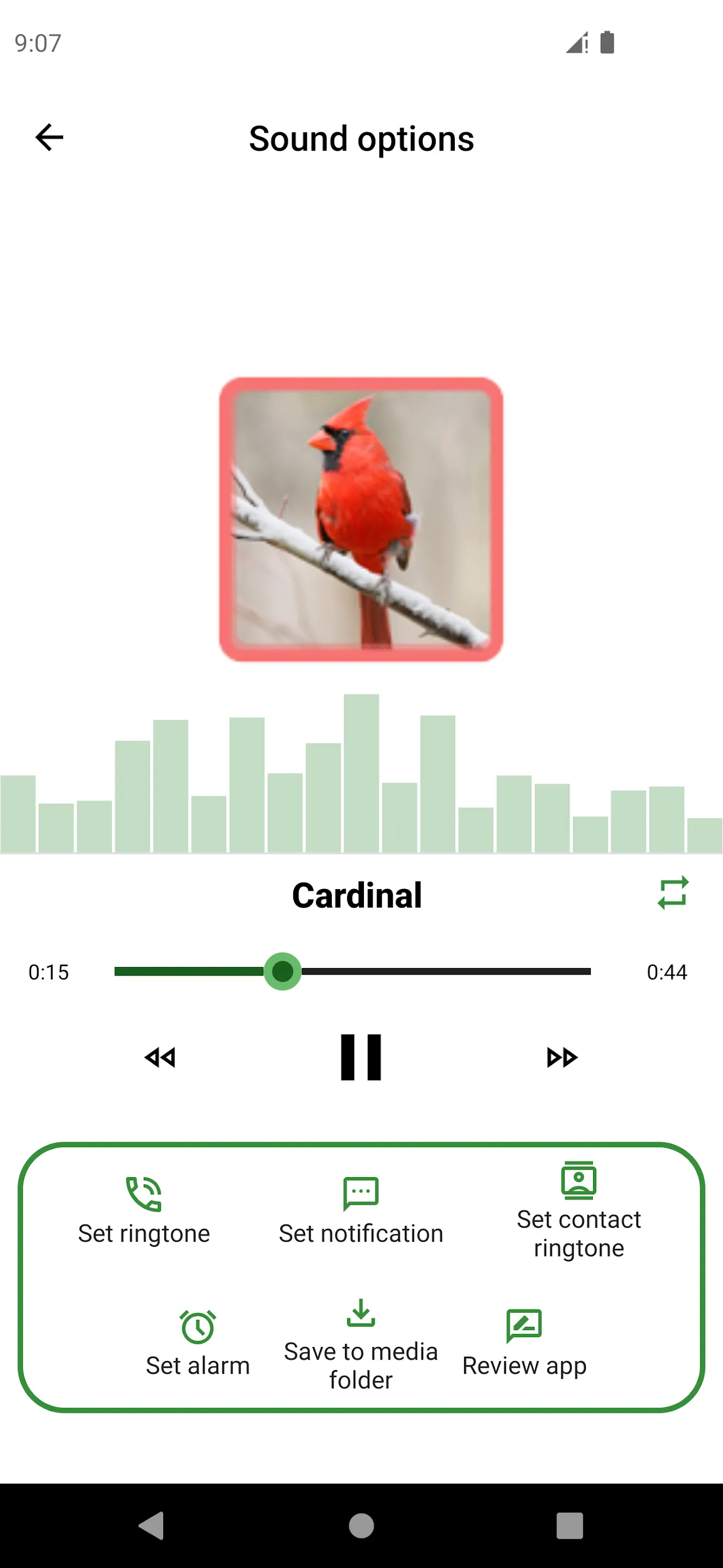 Animal and bird sounds | Indus Appstore | Screenshot