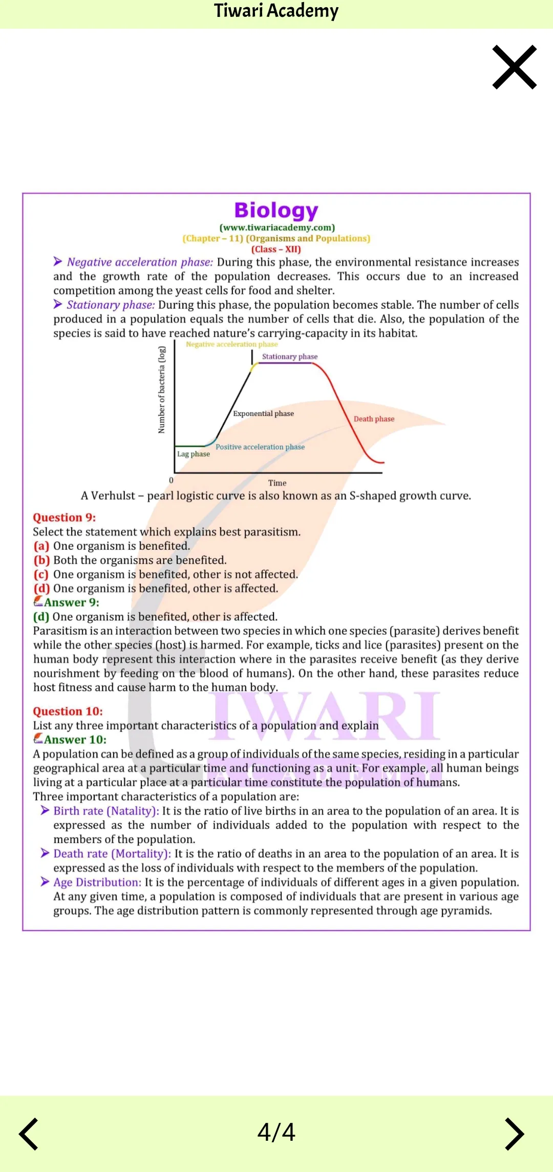 Class 12 Biology for 2024-25 | Indus Appstore | Screenshot