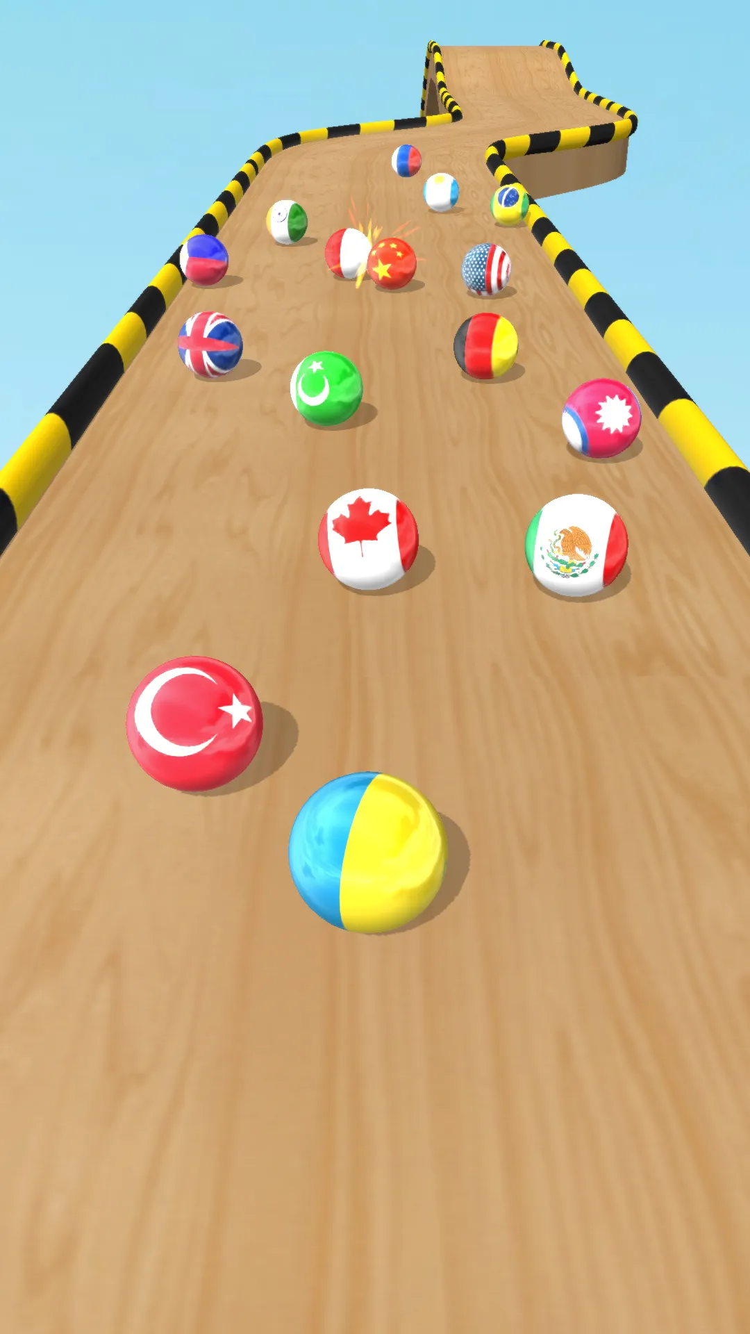 Marble Run 3D - Country Balls | Indus Appstore | Screenshot