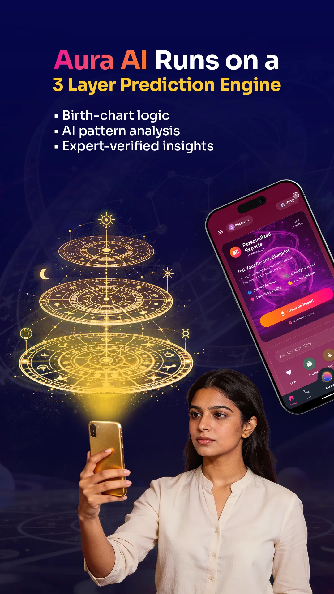 Aura AI: Accurate AI Astrology | Indus Appstore | Screenshot