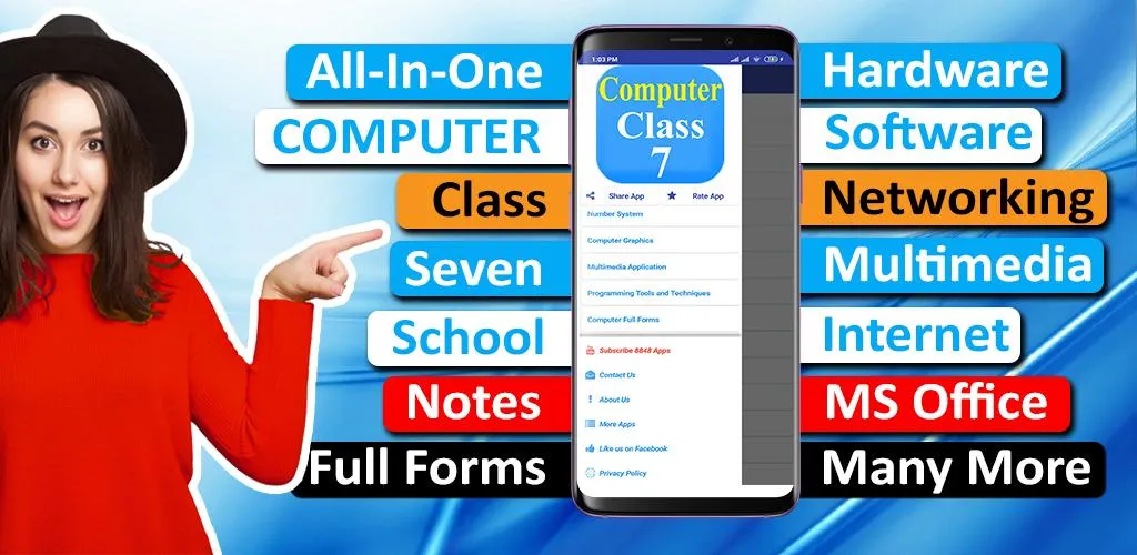 Computer Class 7 Solutions | H | Indus Appstore | Screenshot