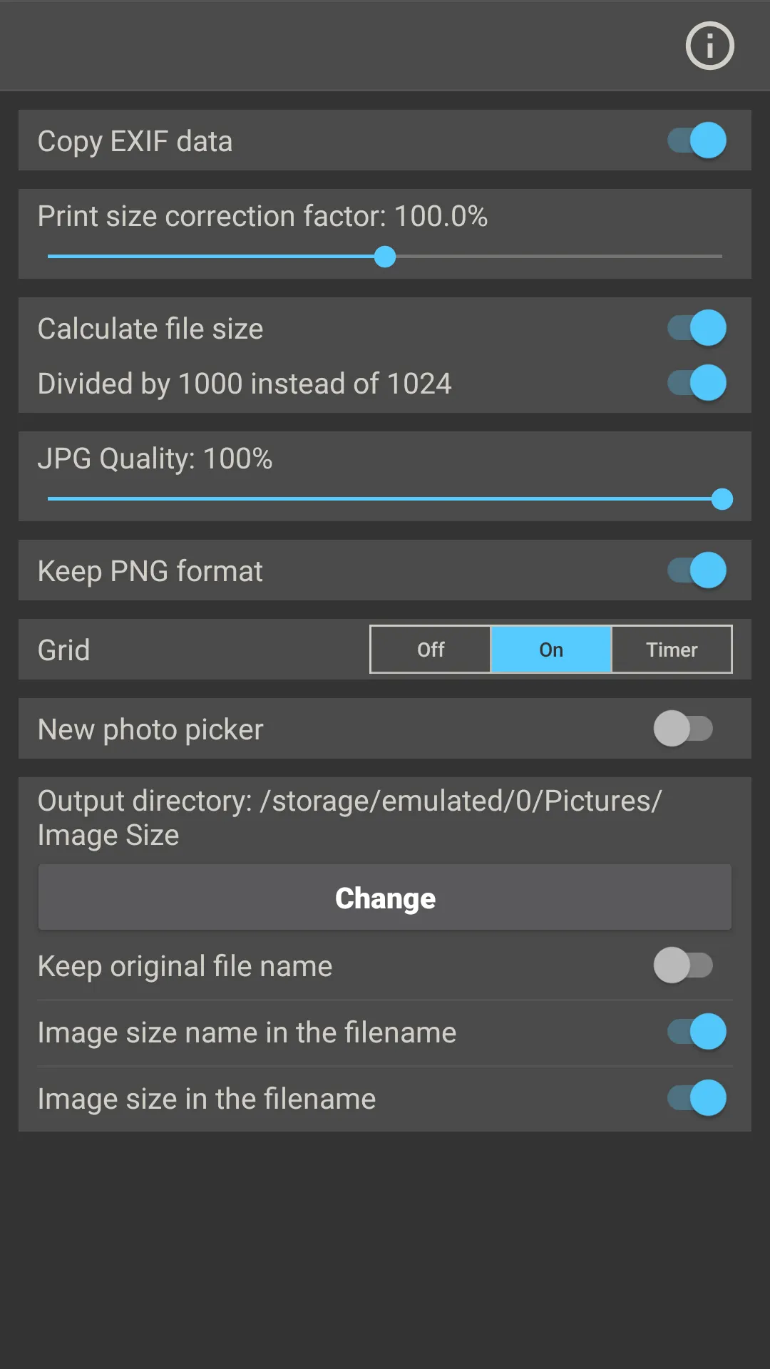 Image Size - Photo Resizer | Indus Appstore | Screenshot