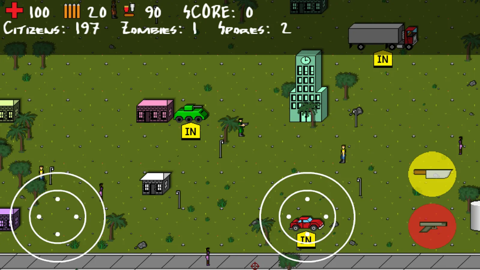 Zombie Outbreak | Indus Appstore | Screenshot