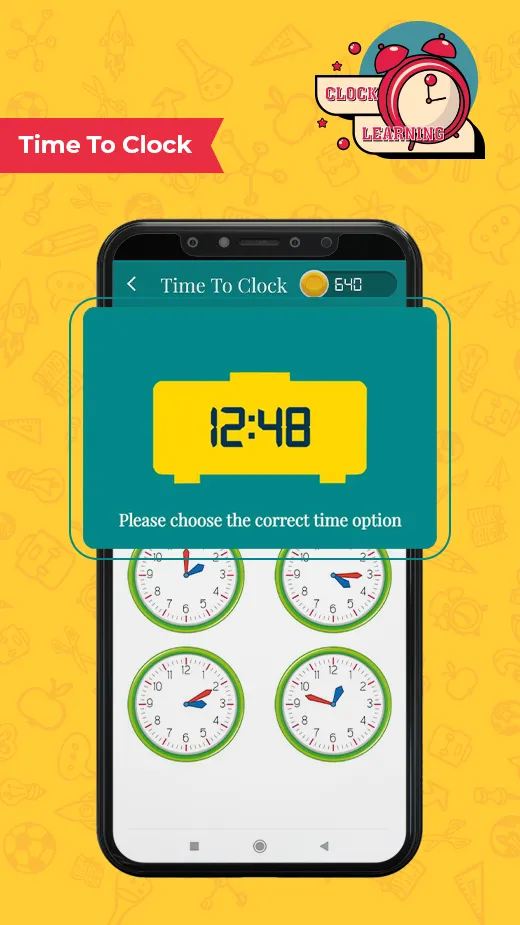 Clock learning | Indus Appstore | Screenshot