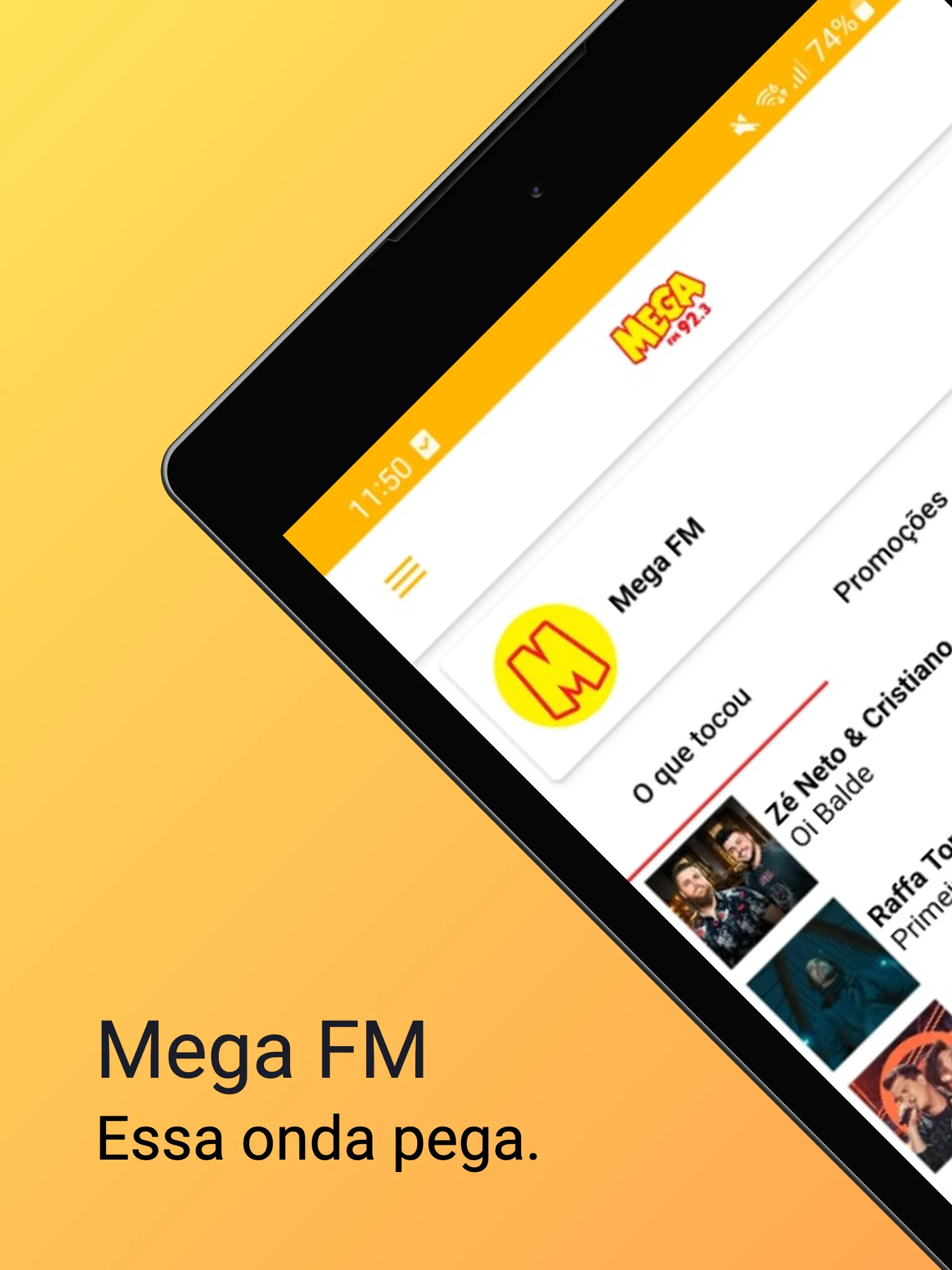 Mega FM | Indus Appstore | Screenshot