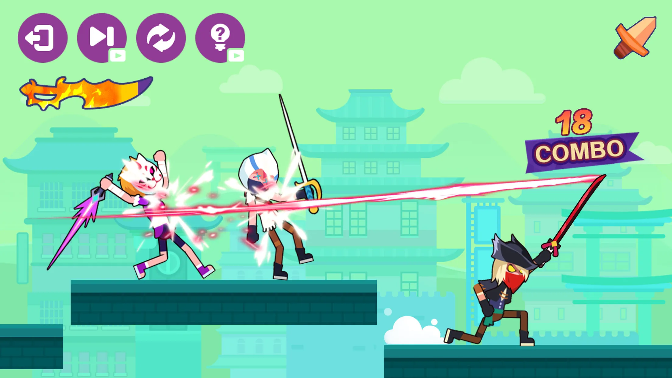 Samurai Dash-Fast Hit | Indus Appstore | Screenshot