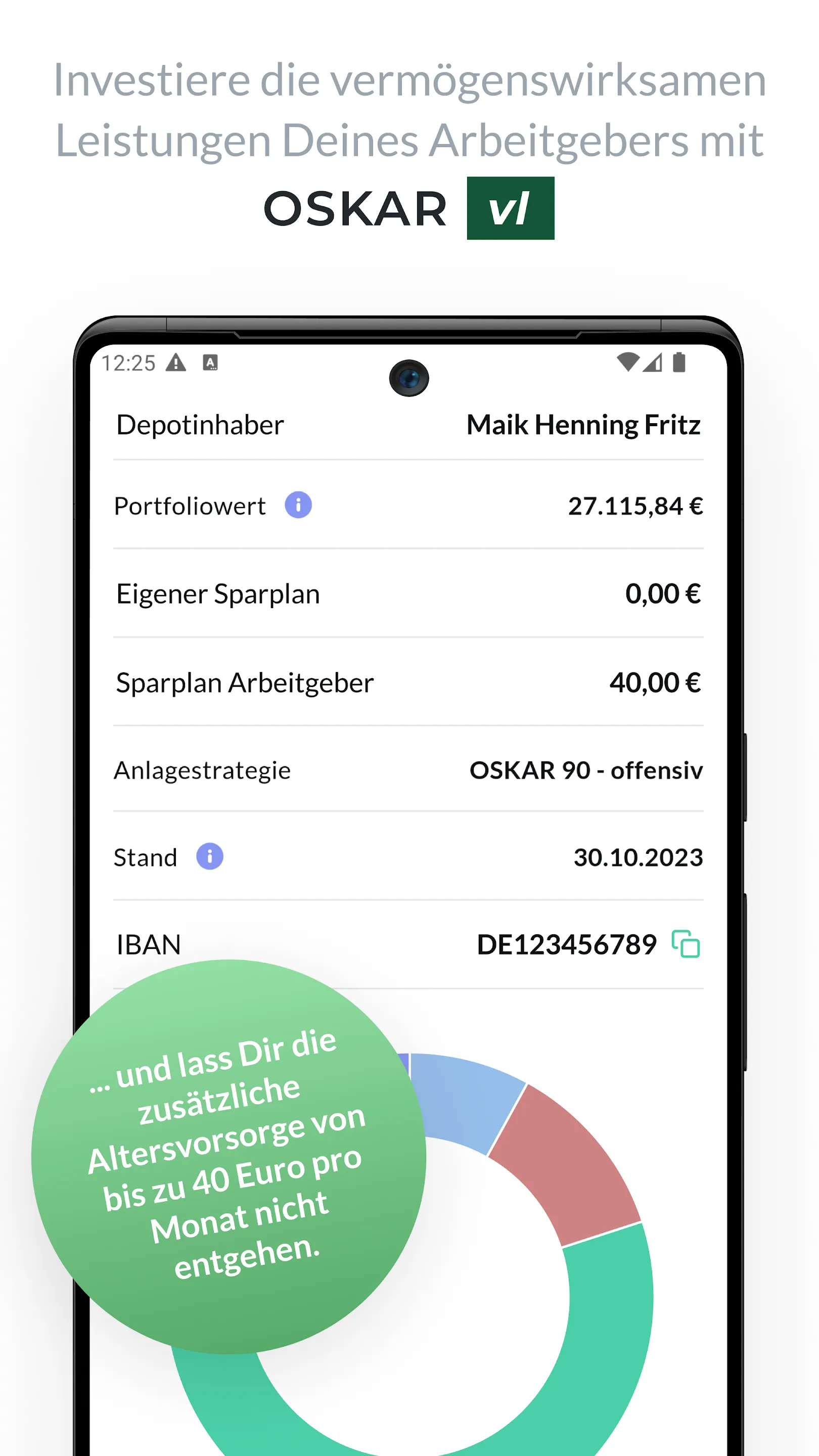 Oskar - Dein ETF Sparplan | Indus Appstore | Screenshot