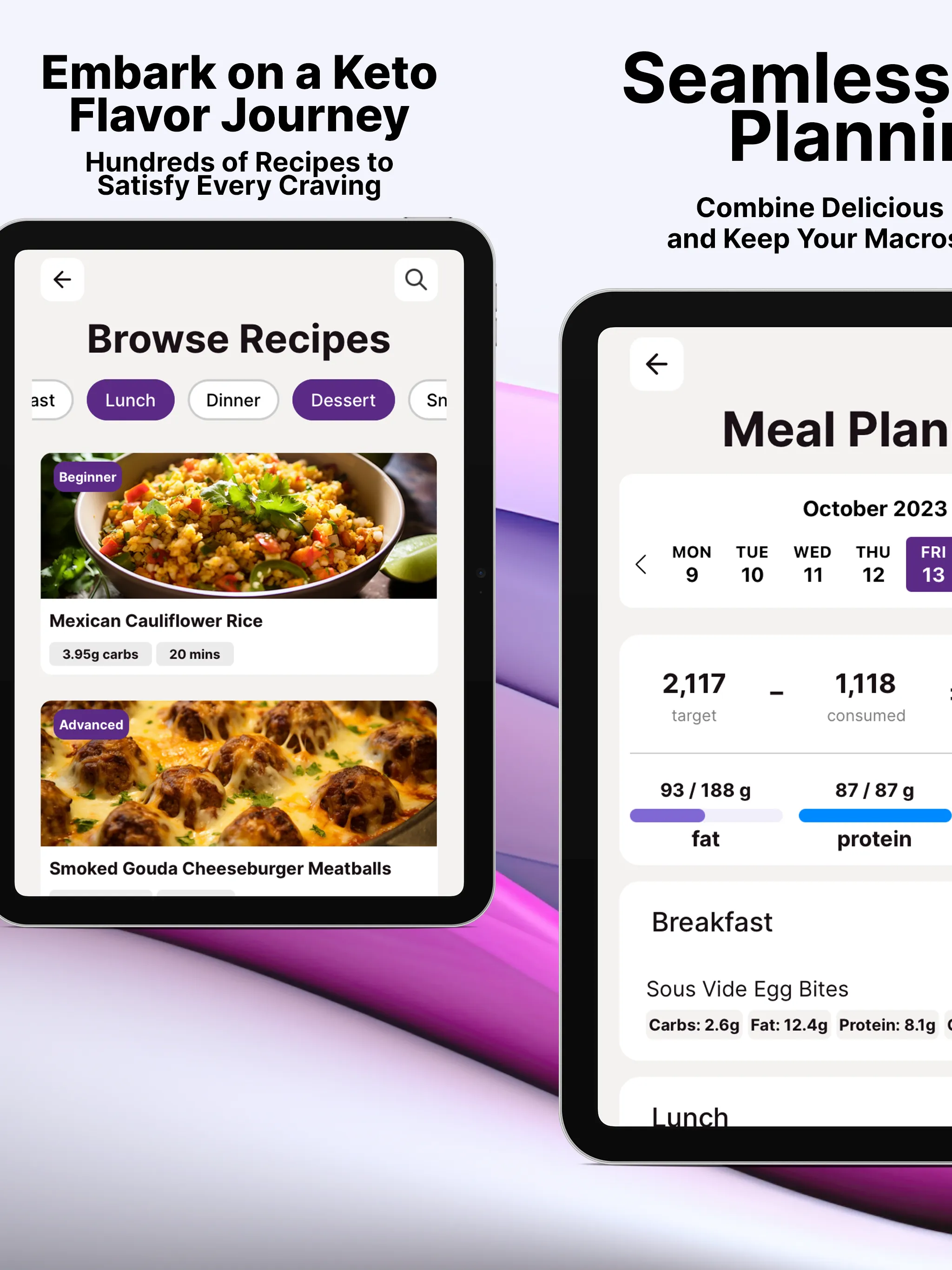 Lazy Keto Diet Meal Planner | Indus Appstore | Screenshot