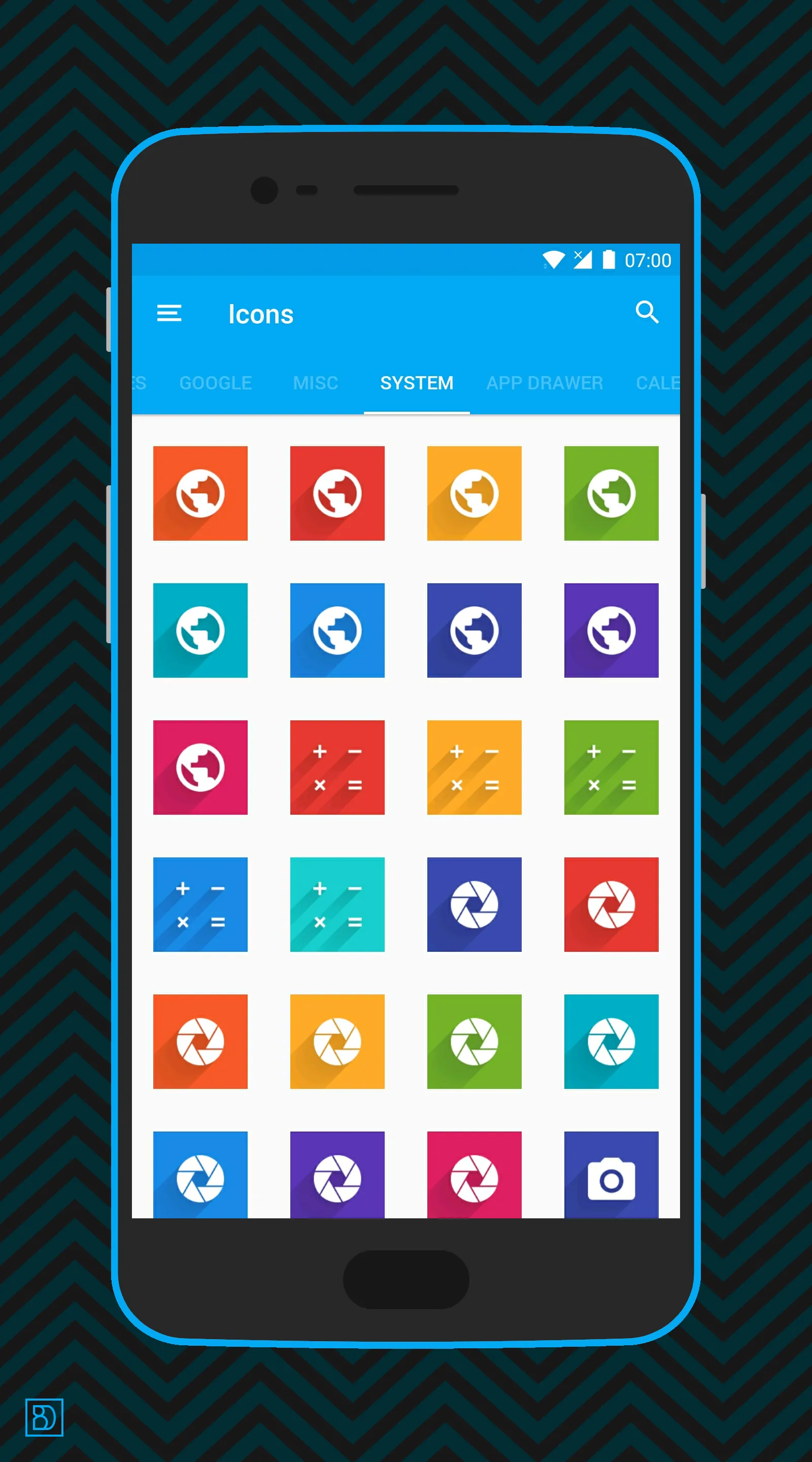 Voxel – Flat Style Icon Pack | Indus Appstore | Screenshot