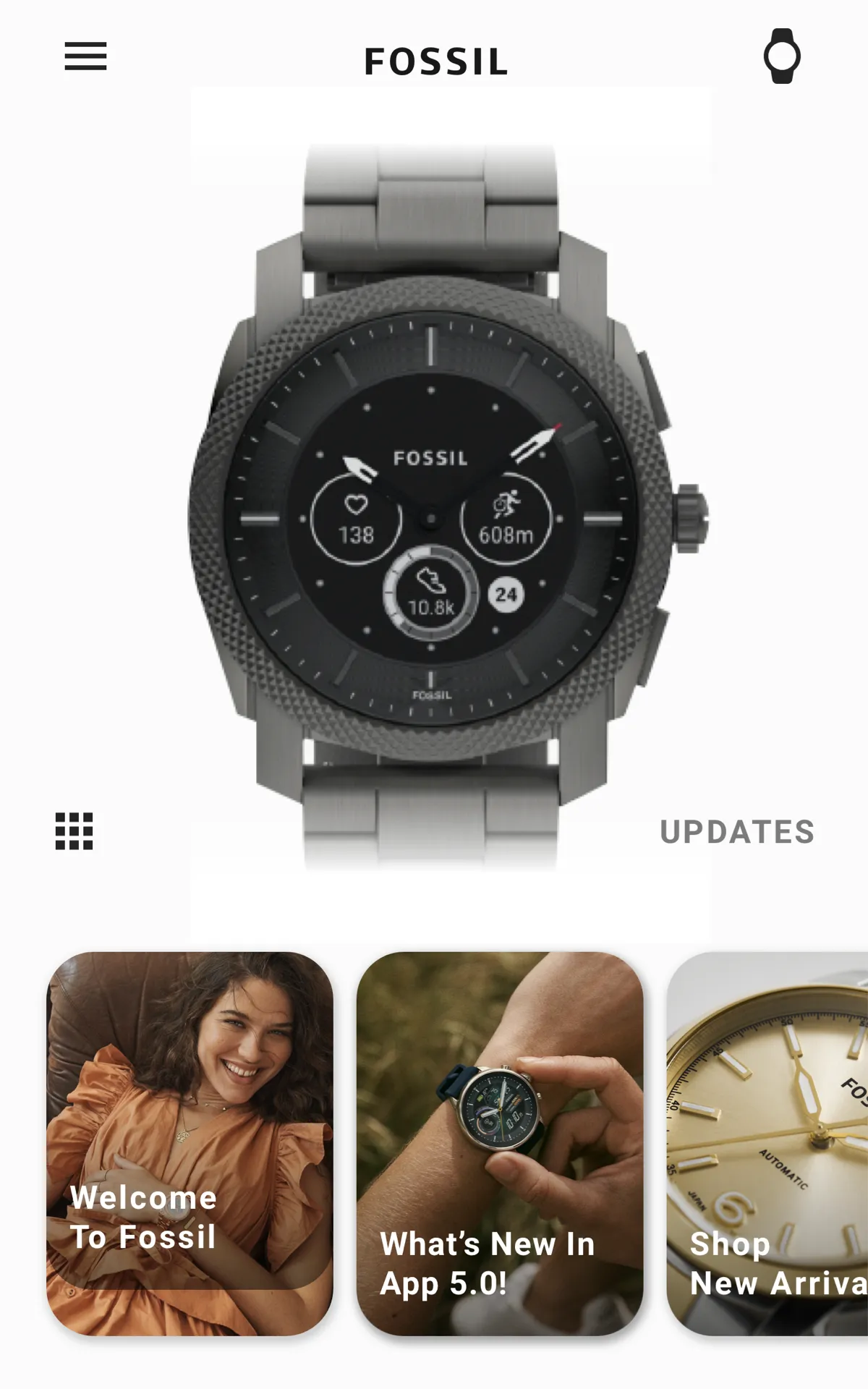 Fossil Smartwatches | Indus Appstore | Screenshot