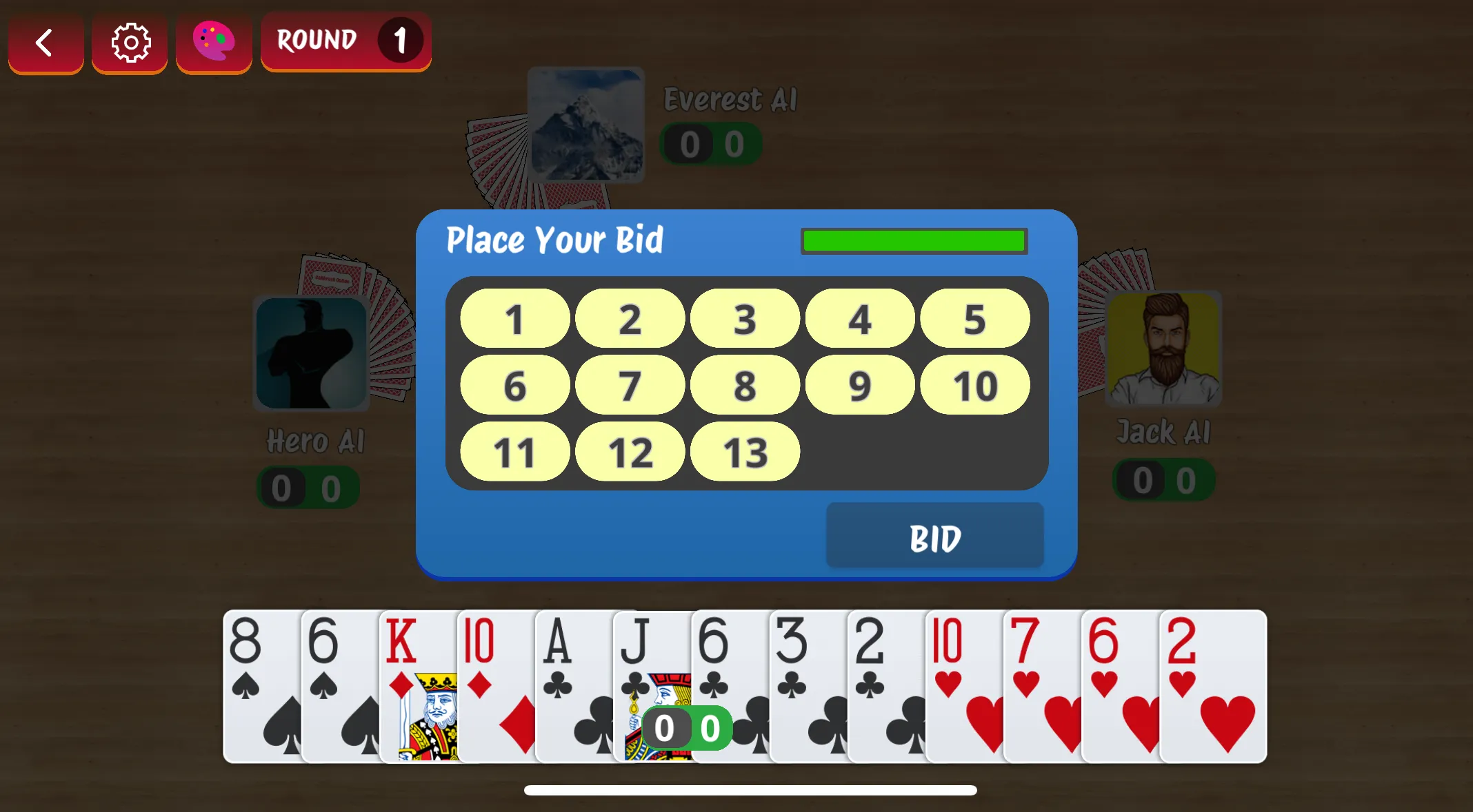 Call Break Online Card Game | Indus Appstore | Screenshot
