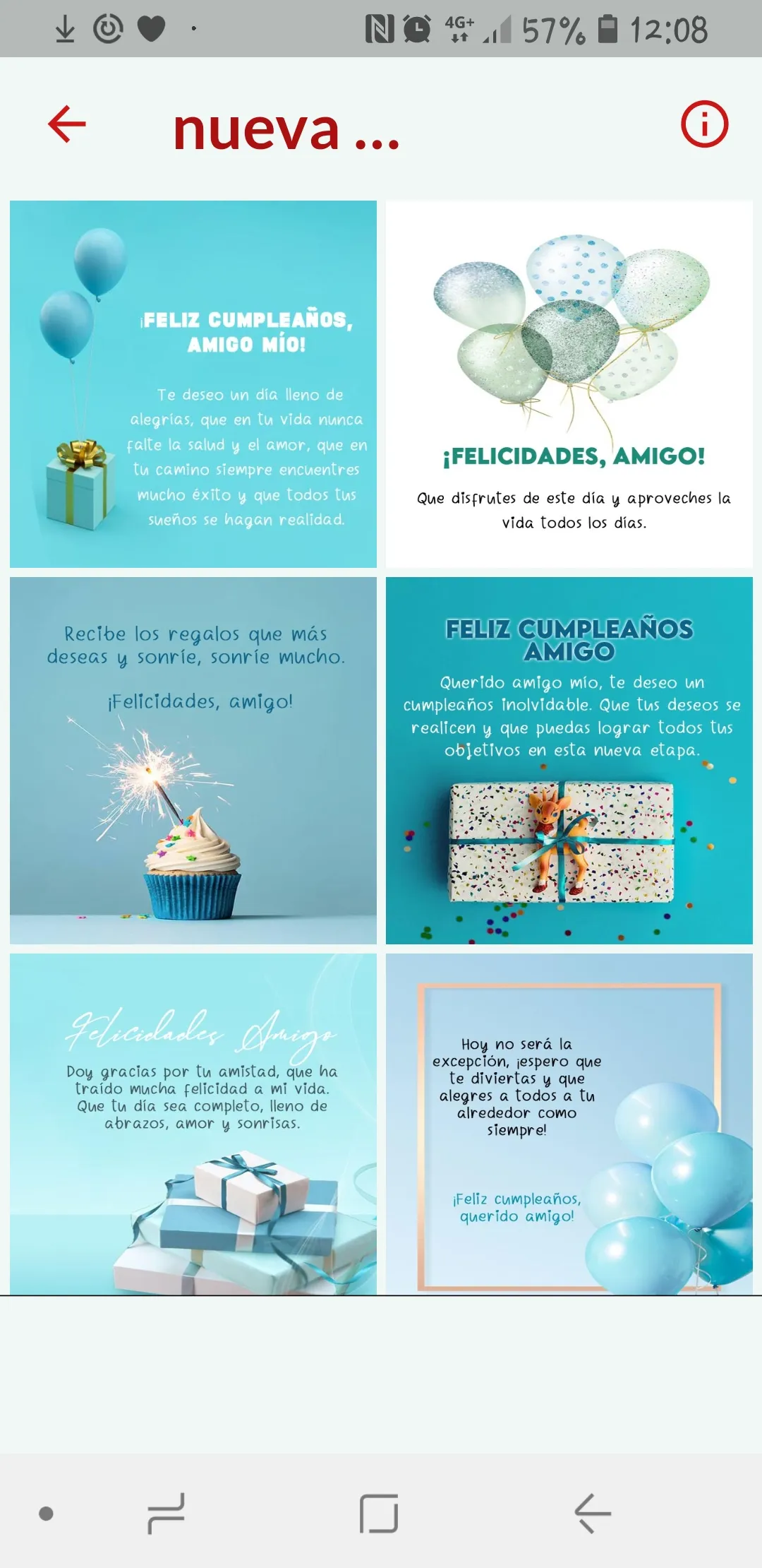 AMIGO MIO FELIZ ANIVERSARIO | Indus Appstore | Screenshot