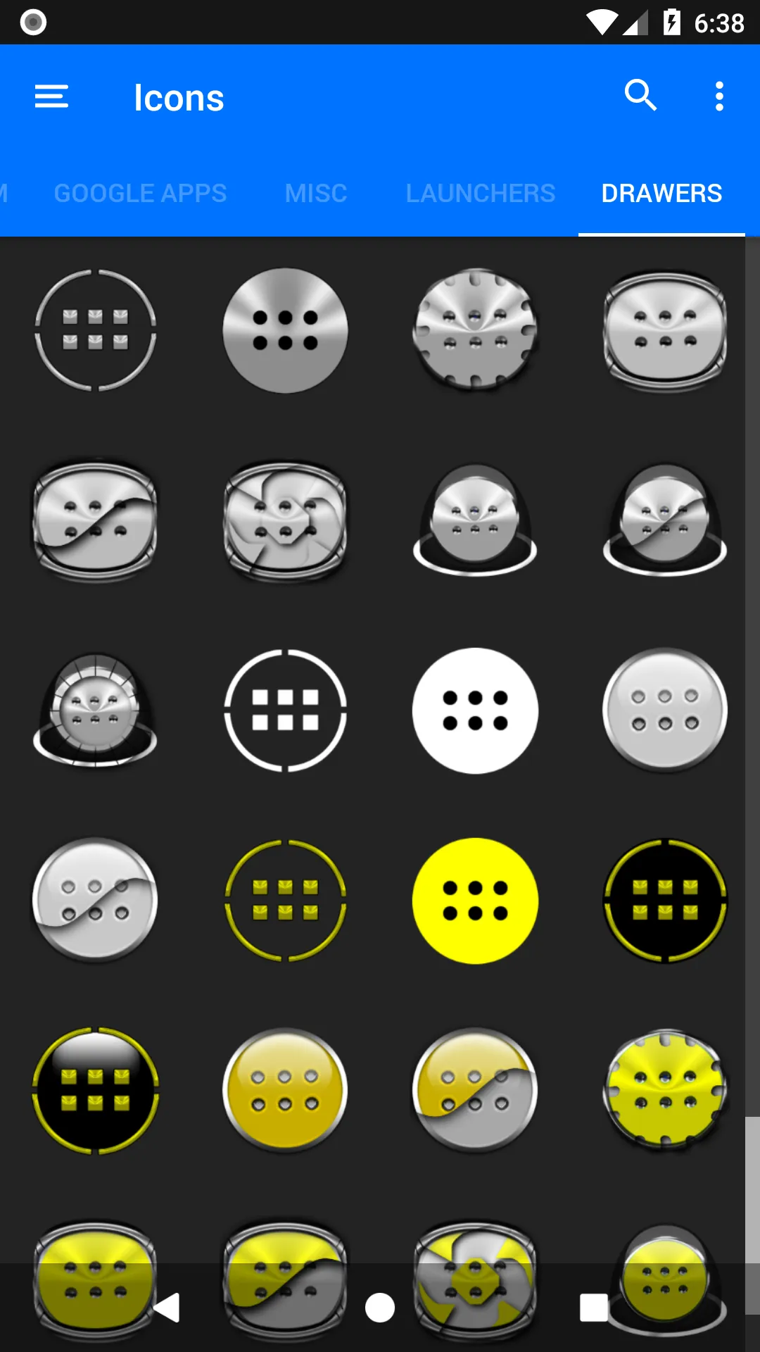 Oreo Yellow Icon Pack P2 | Indus Appstore | Screenshot