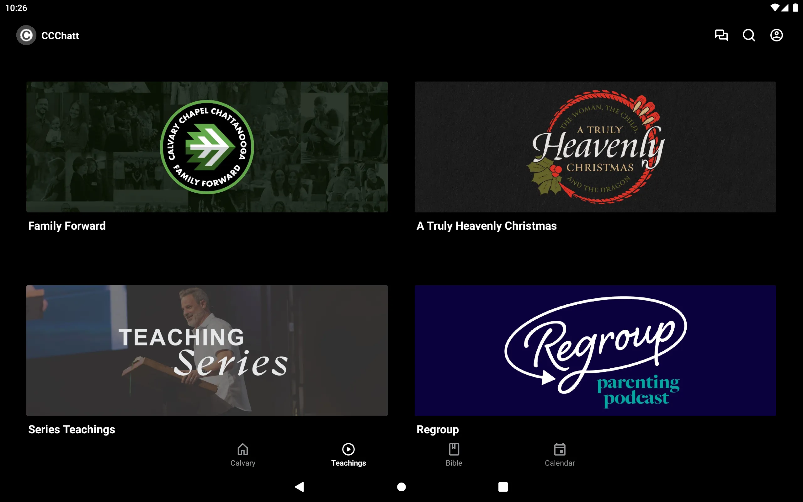 Calvary Chapel Chattanooga | Indus Appstore | Screenshot