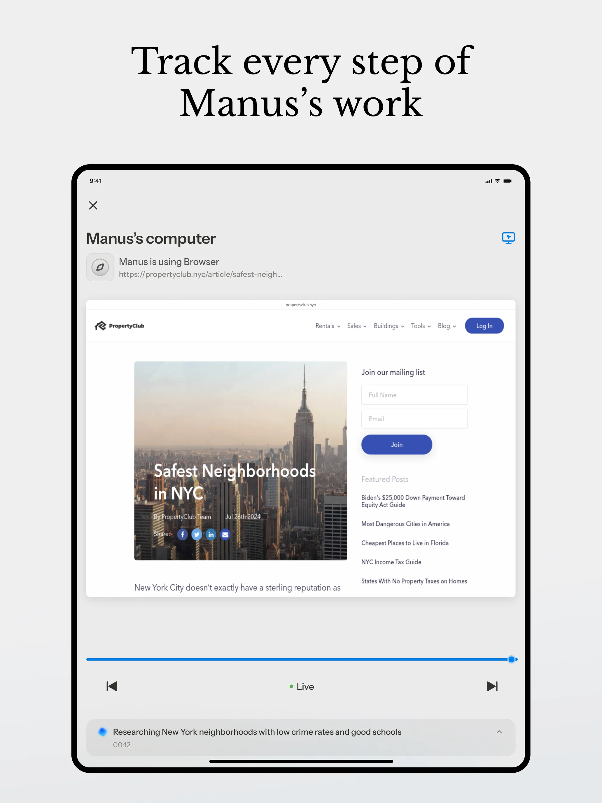Manus AI | Indus Appstore | Screenshot