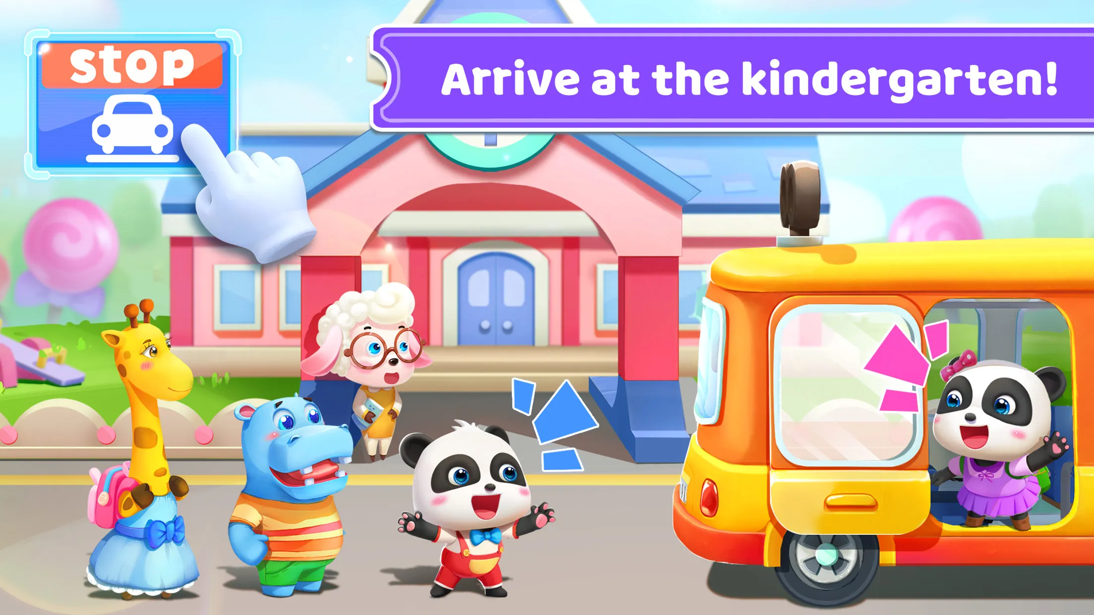 Baby Panda's School Bus | Indus Appstore | Screenshot