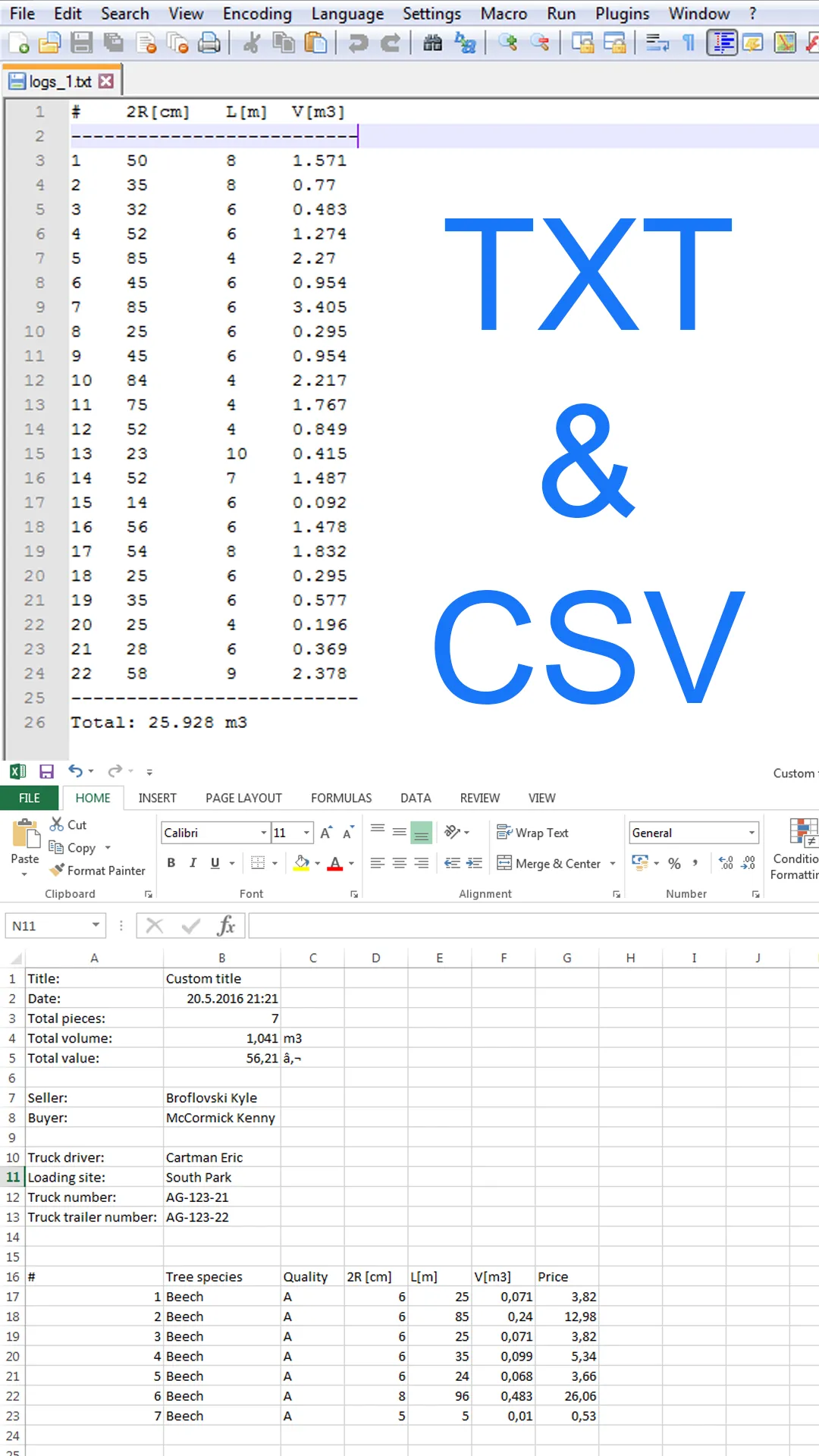 CubaLogs timber volume calc | Indus Appstore | Screenshot