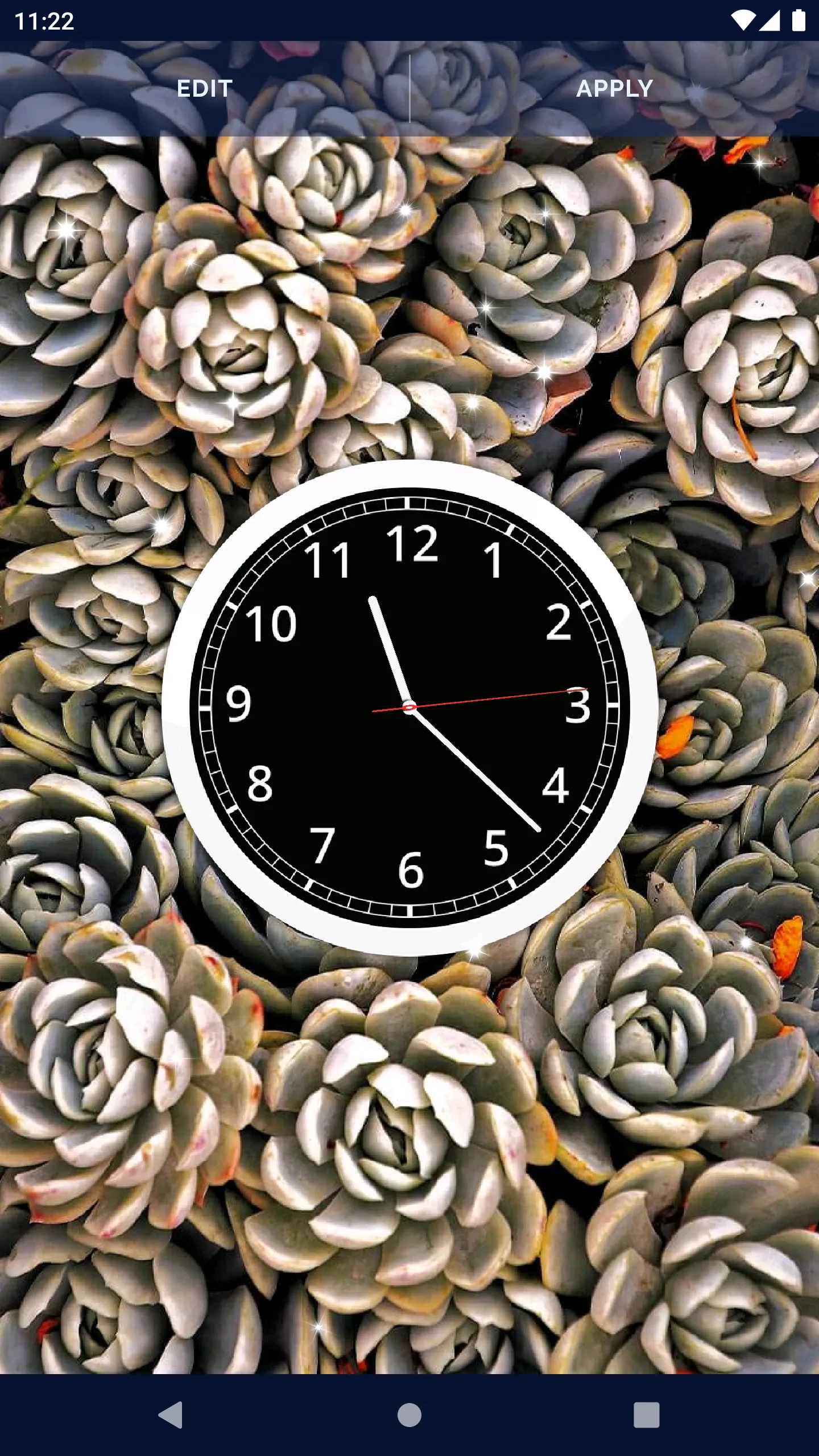 Classic Clock Wallpaper | Indus Appstore | Screenshot