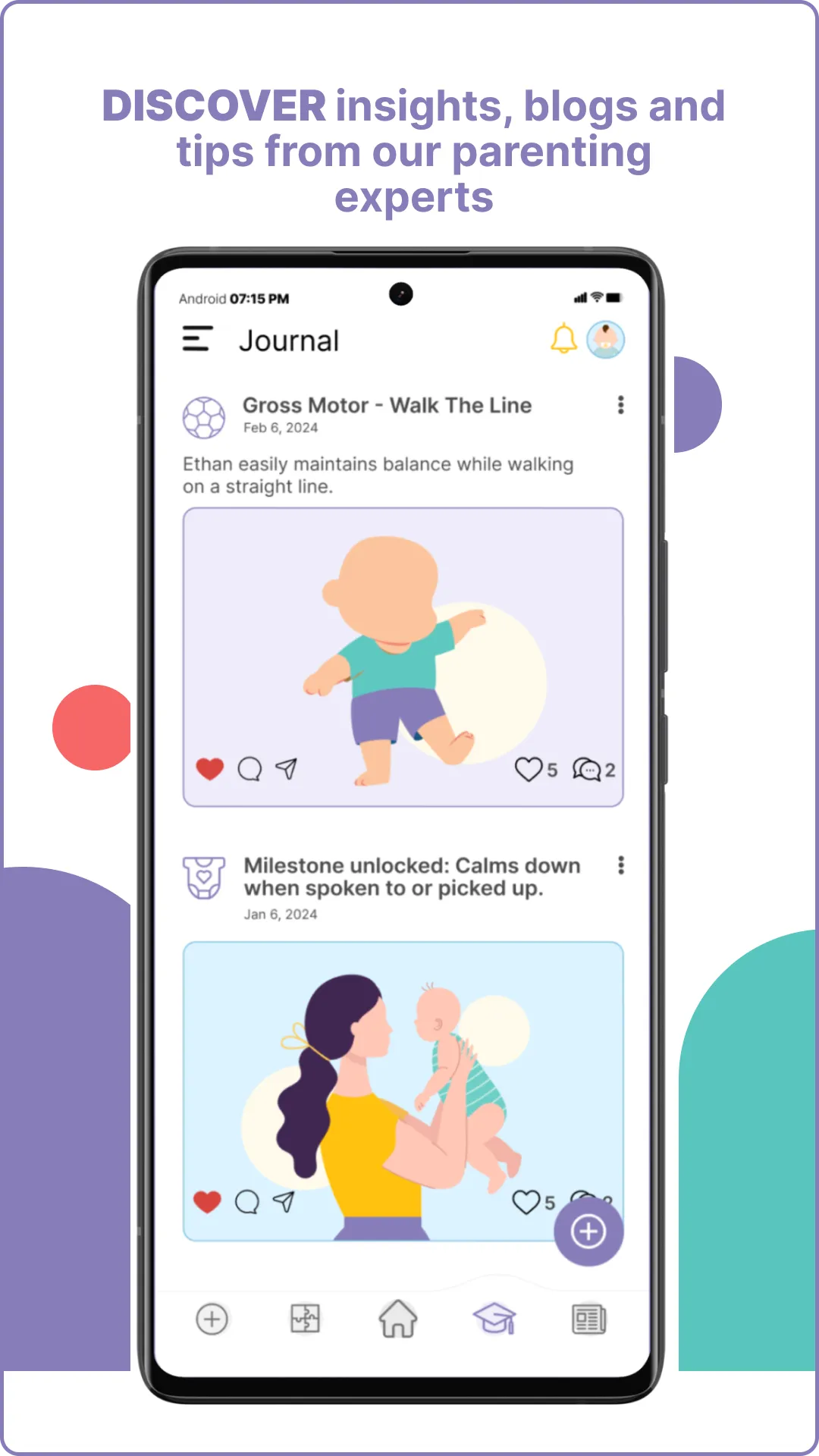 Kindersteps: Baby Tracker | Indus Appstore | Screenshot