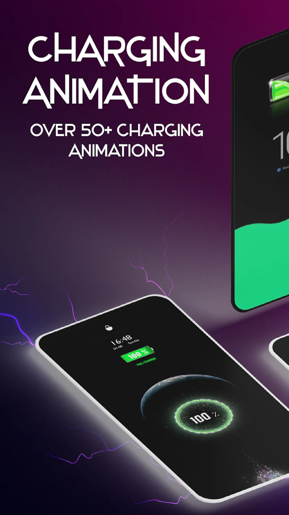 Battery Charging Animation 4D | Indus Appstore | Screenshot