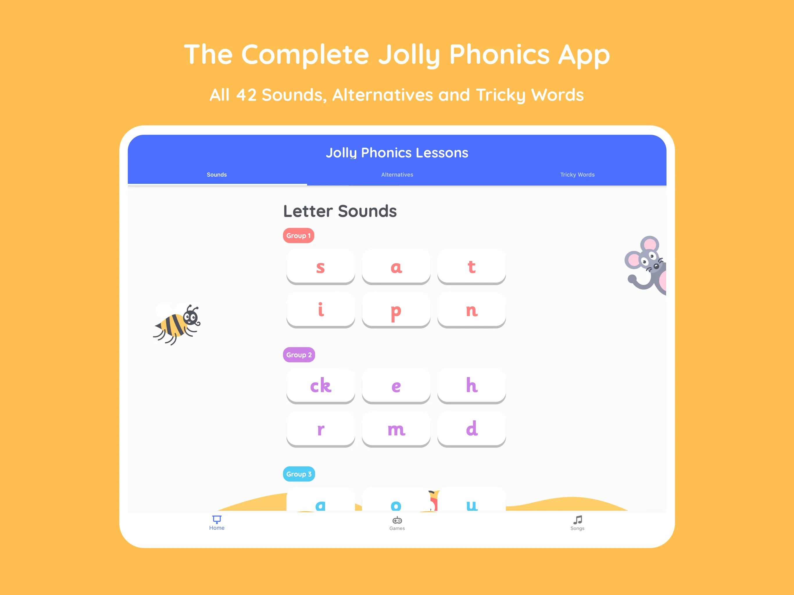 Jolly Phonics Lessons | Indus Appstore | Screenshot