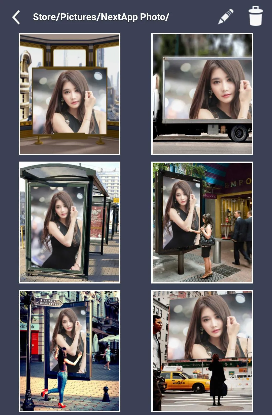 Billboard Photo Frames | Indus Appstore | Screenshot