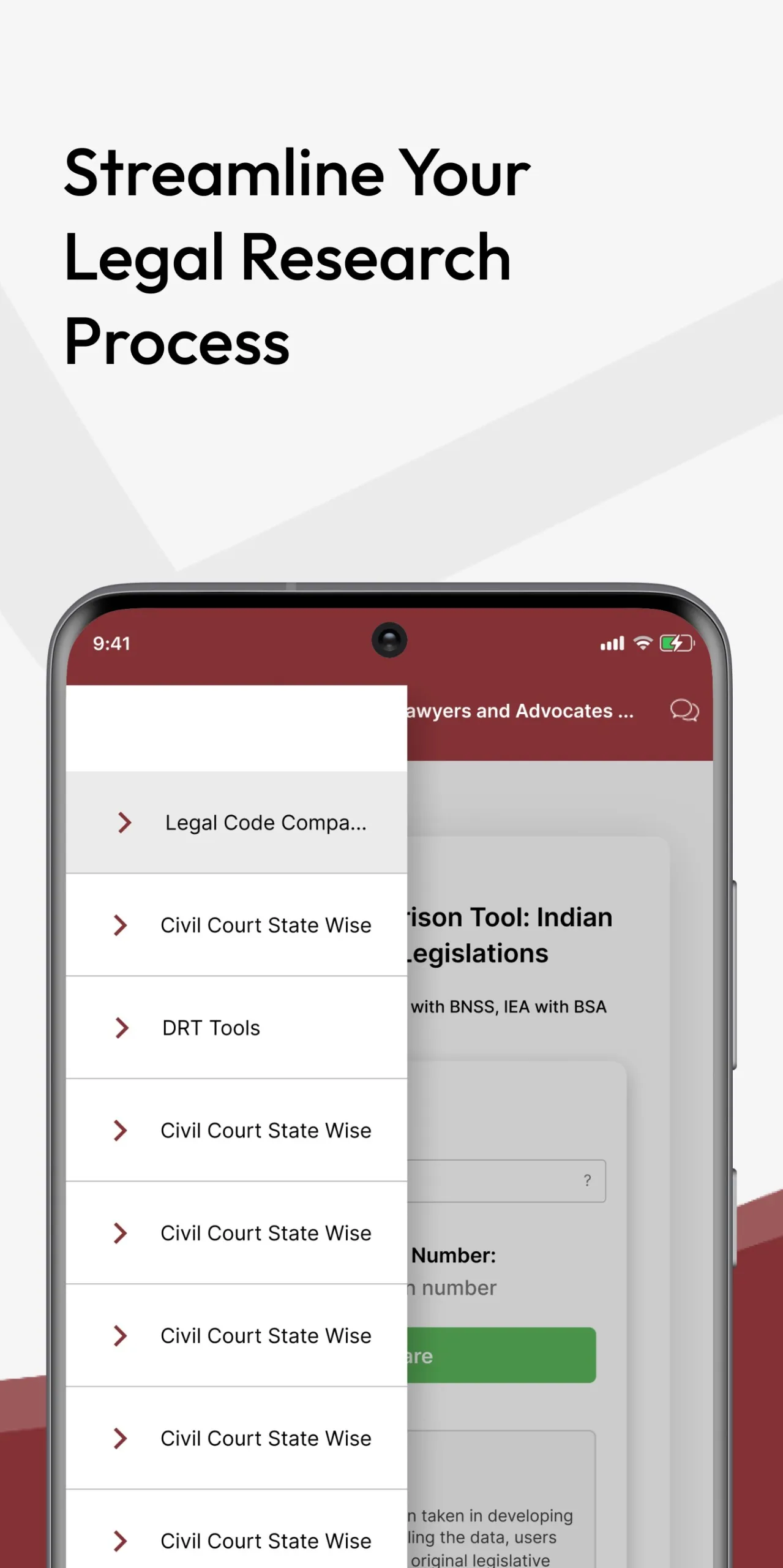 CLF Court Fee Calculator | Indus Appstore | Screenshot