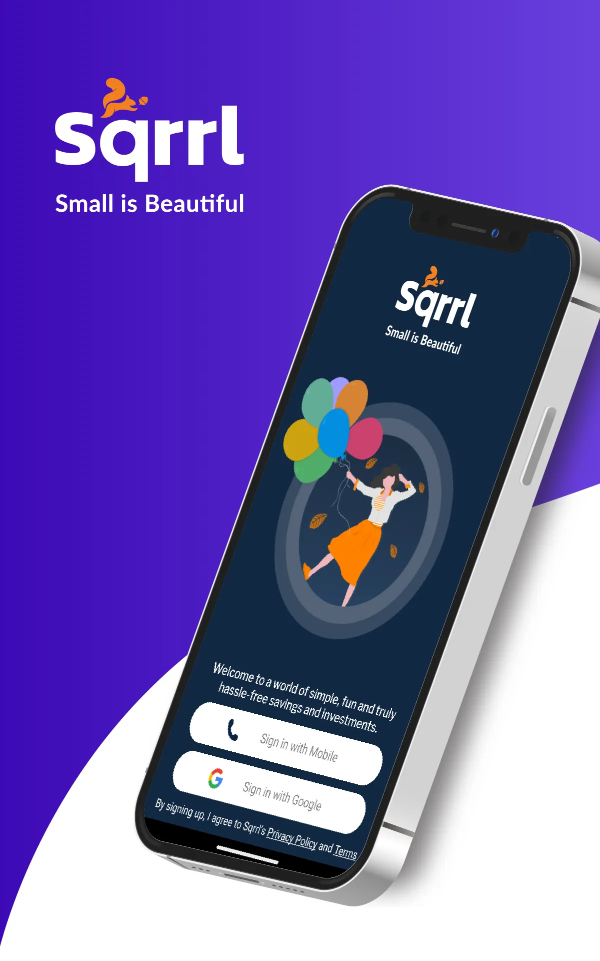 Sqrrl - Mutual Funds,SIP, ELSS | Indus Appstore | Screenshot