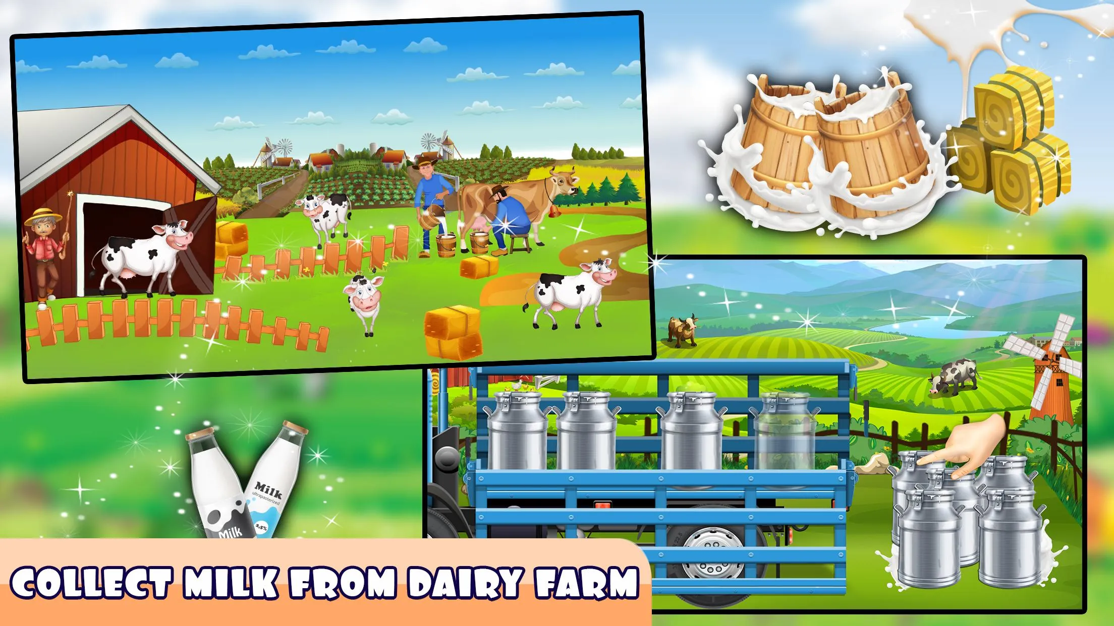 Cow Dairy Farm Milk Factory | Indus Appstore | Screenshot