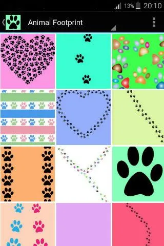 Animal Footprint Wallpapers | Indus Appstore | Screenshot