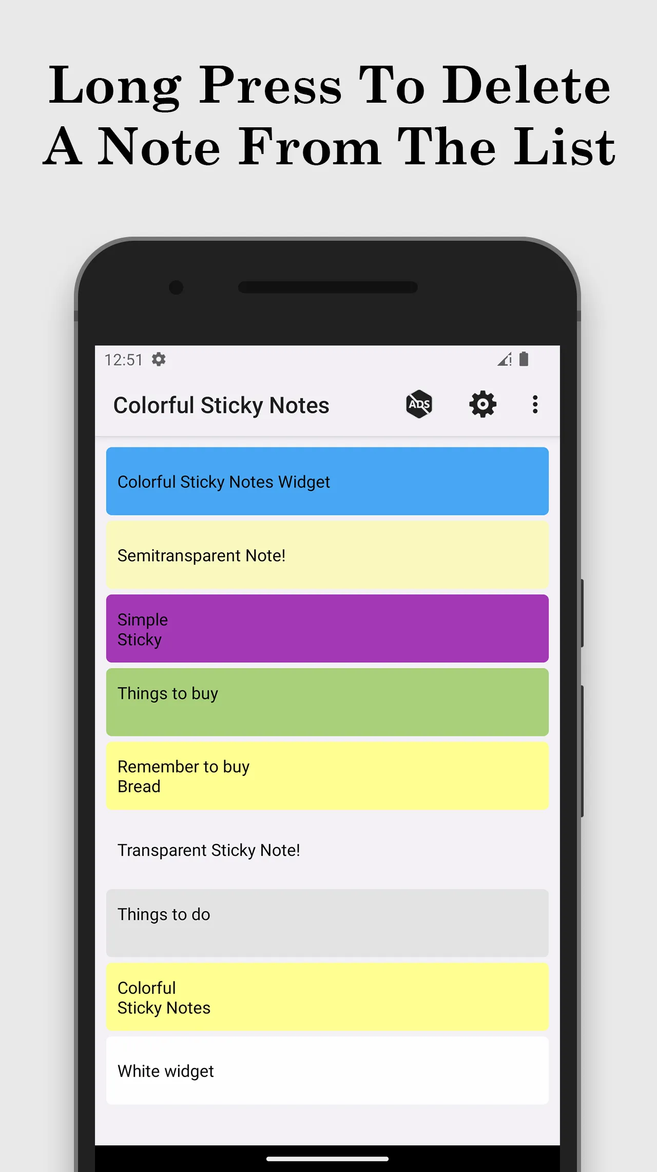 Colorful Sticky Notes + Widget | Indus Appstore | Screenshot