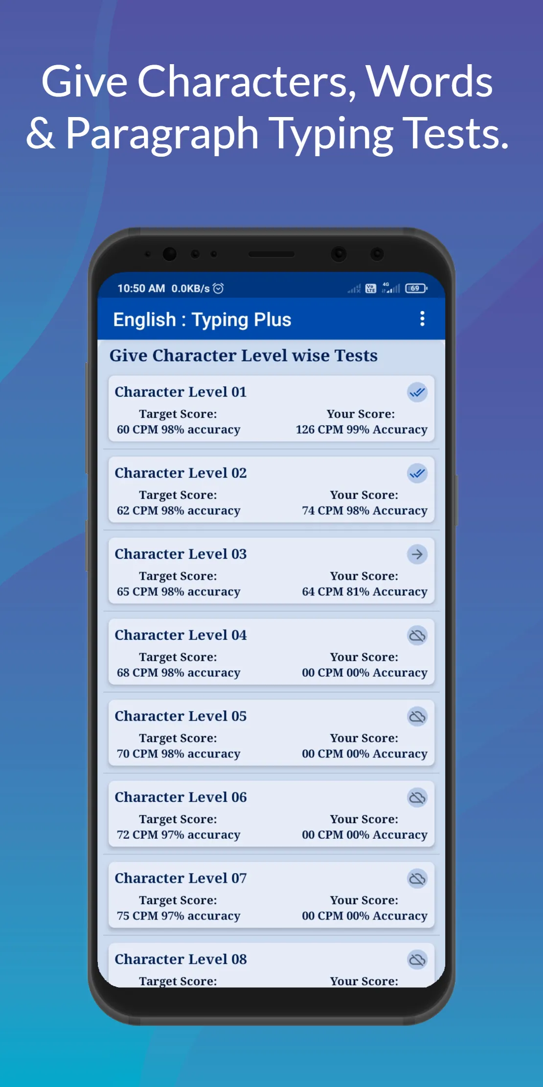 Typing Plus:English Typing App | Indus Appstore | Screenshot