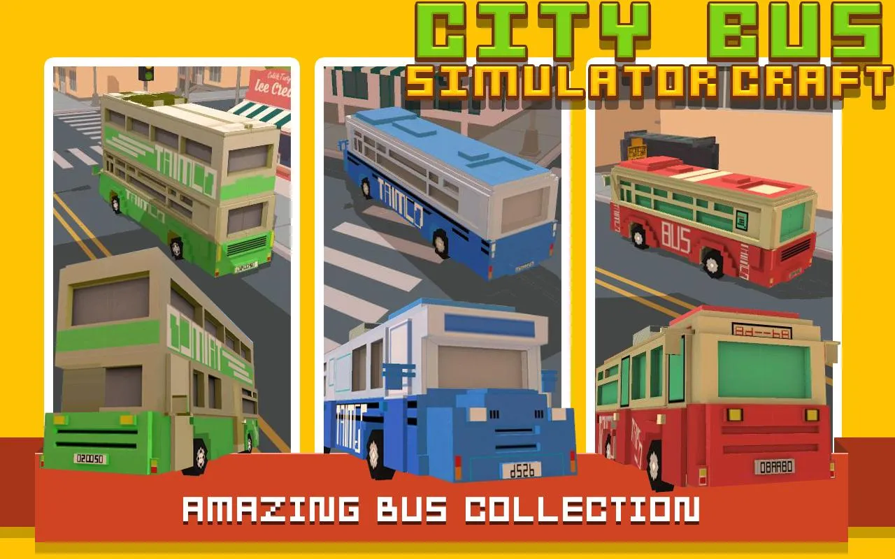 City Bus Simulator Craft | Indus Appstore | Screenshot