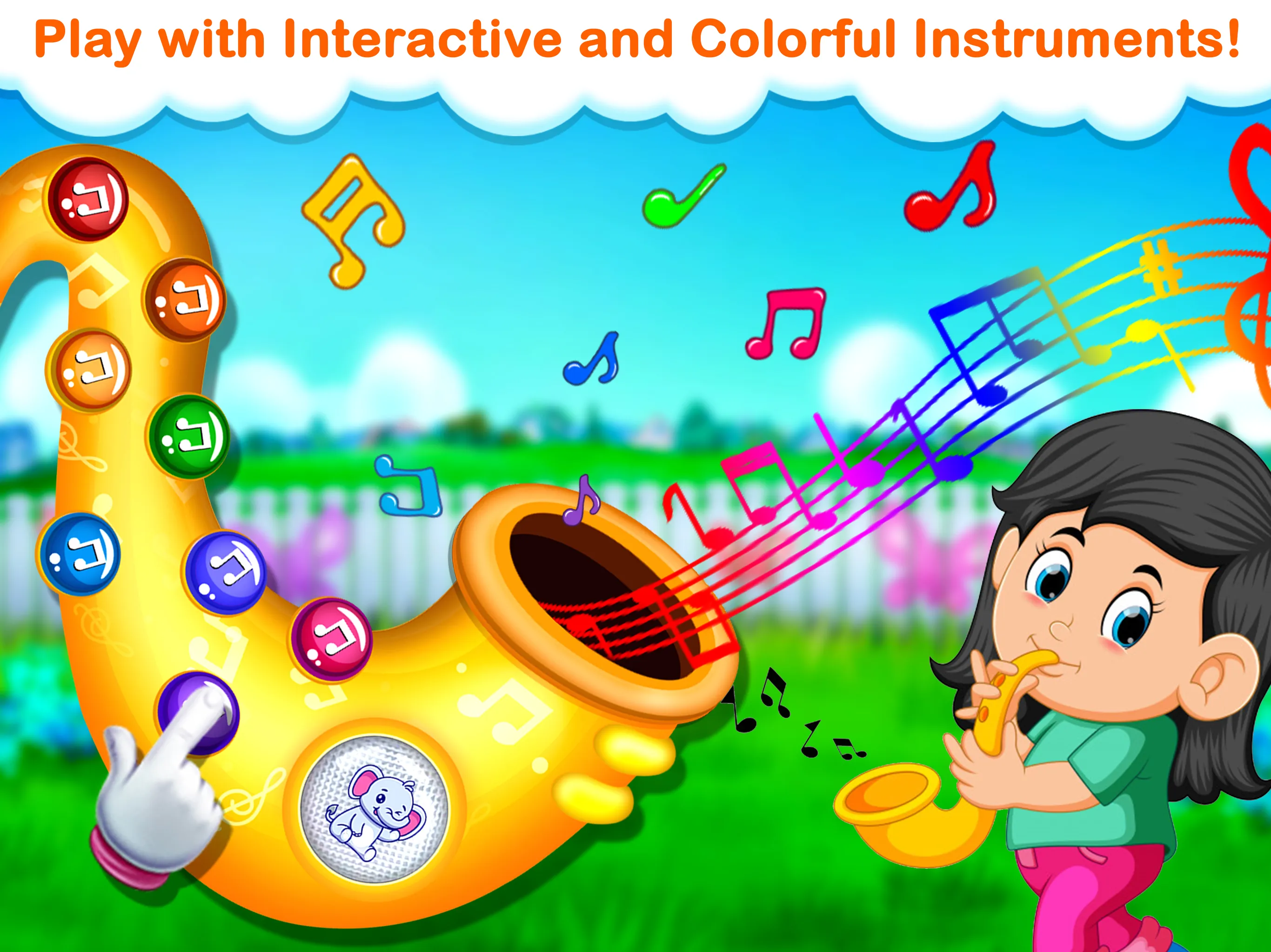 Kids Music Instruments - Piano | Indus Appstore | Screenshot