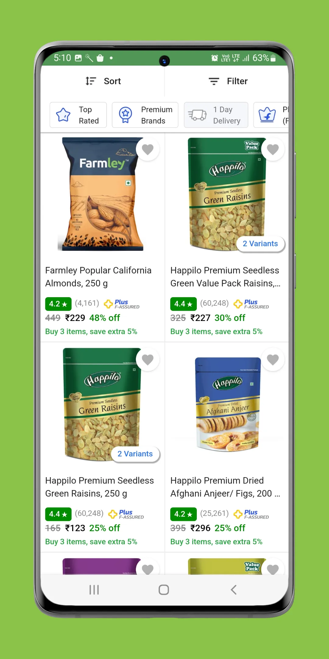 Dry Fruits Online Shopping App | Indus Appstore | Screenshot