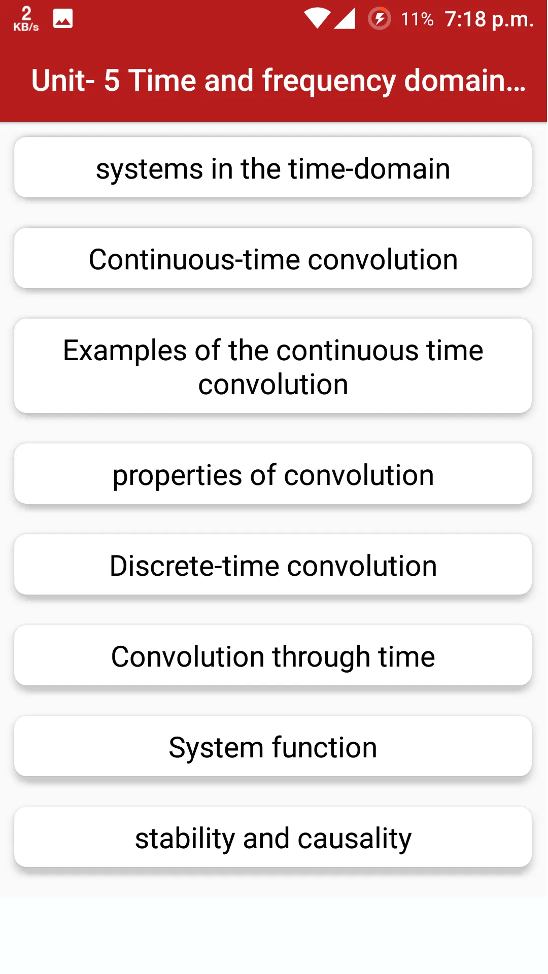 Signals And Systems | Indus Appstore | Screenshot