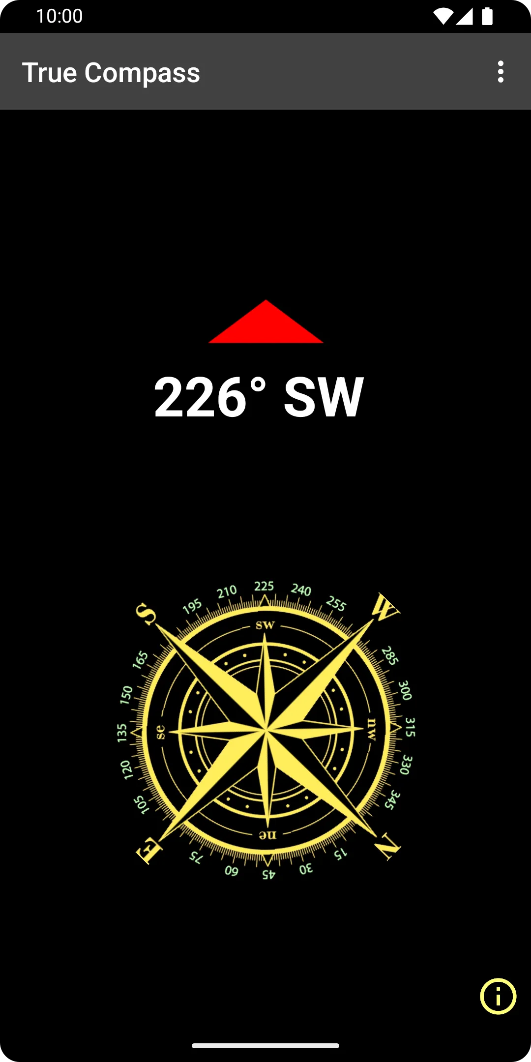 True Compass - Magnetic North | Indus Appstore | Screenshot