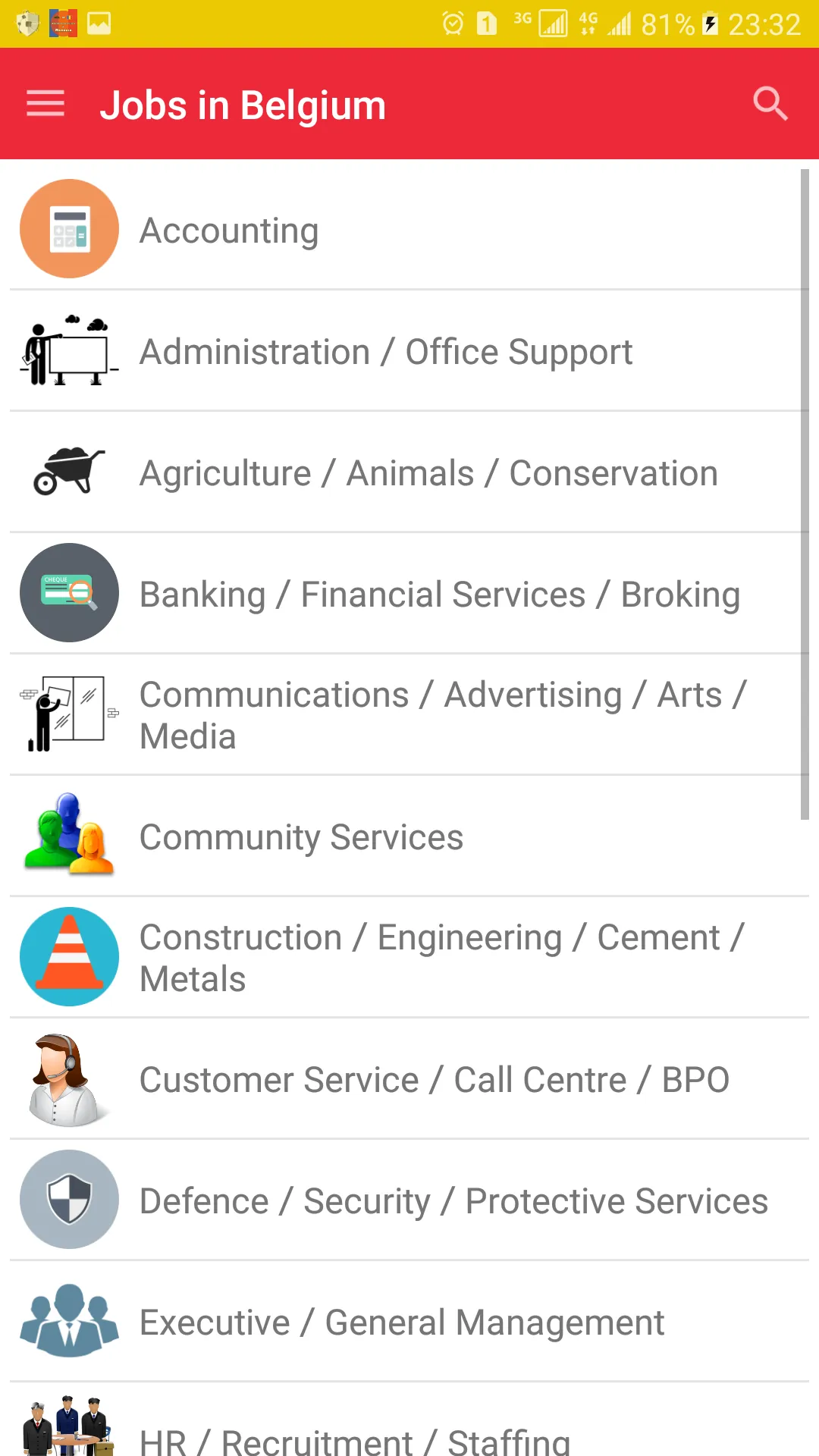 Jobs in Belgium - Brussels | Indus Appstore | Screenshot