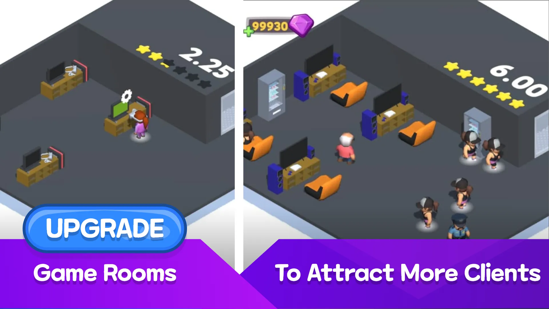 Internet Cafe Creator Idle | Indus Appstore | Screenshot