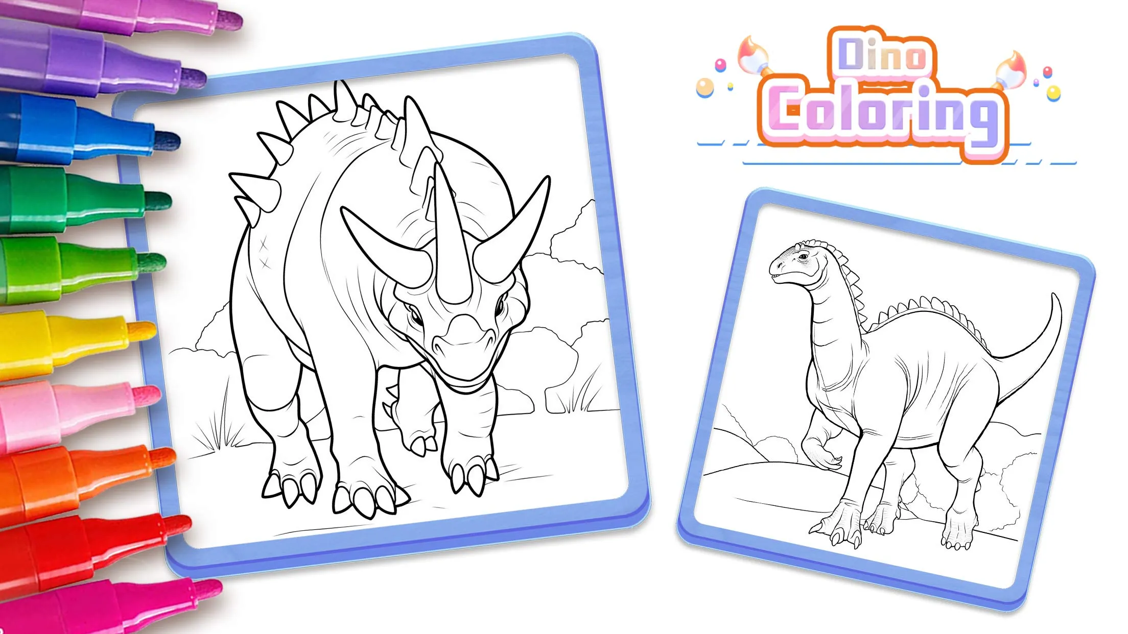 Dino Coloring: Dinosaur games | Indus Appstore | Screenshot
