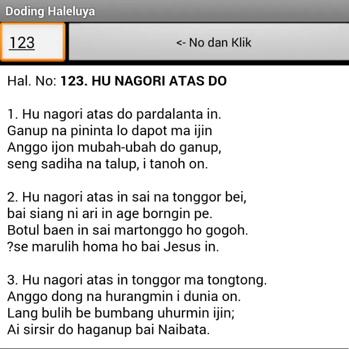 Doding Haleluya Simalungun | Indus Appstore | Screenshot